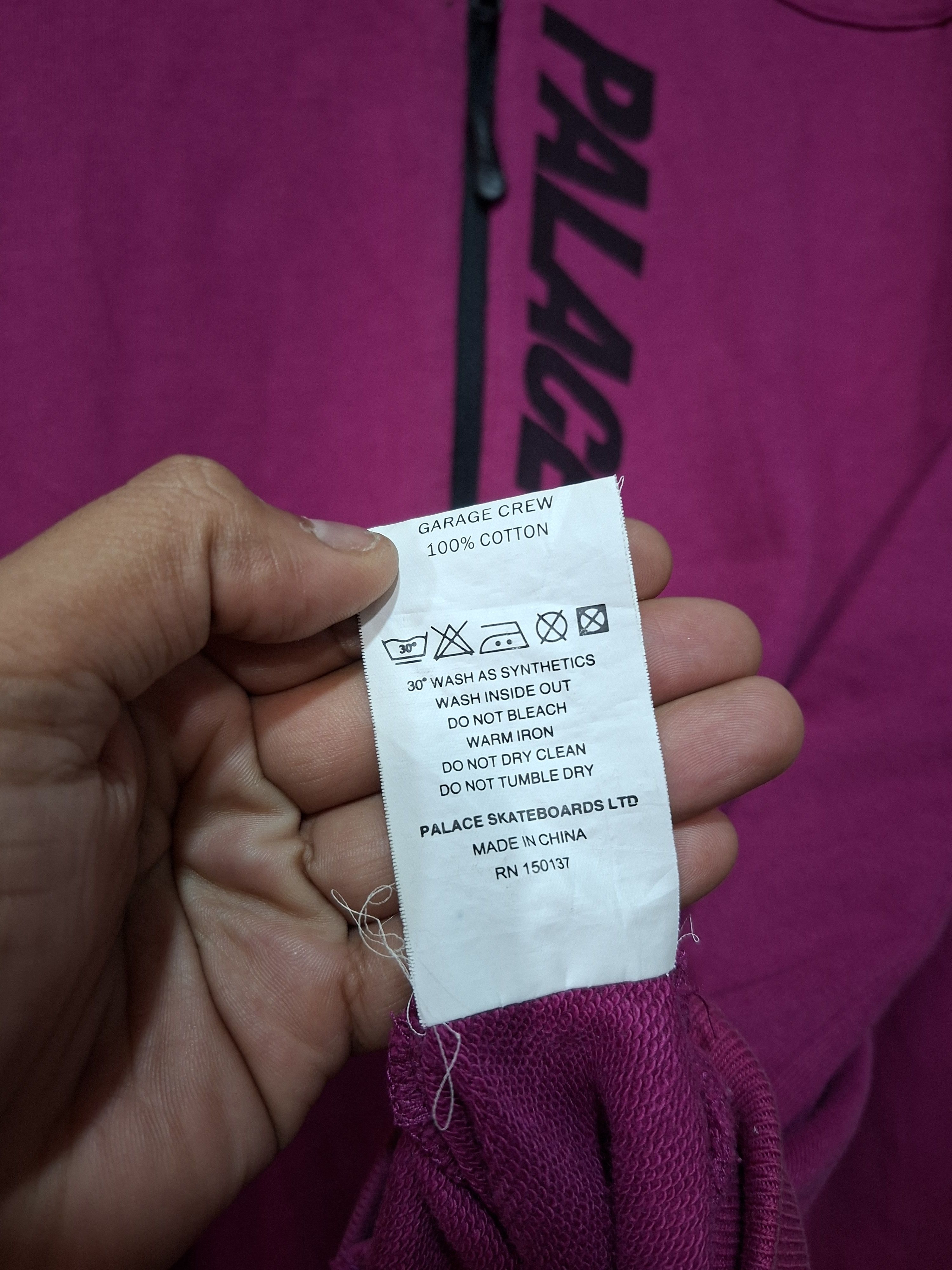 Palace PALACE GARAGE CREW FW 2018 SWEATSHIRT Size US M / EU 48-50 / 2 - 8 Thumbnail