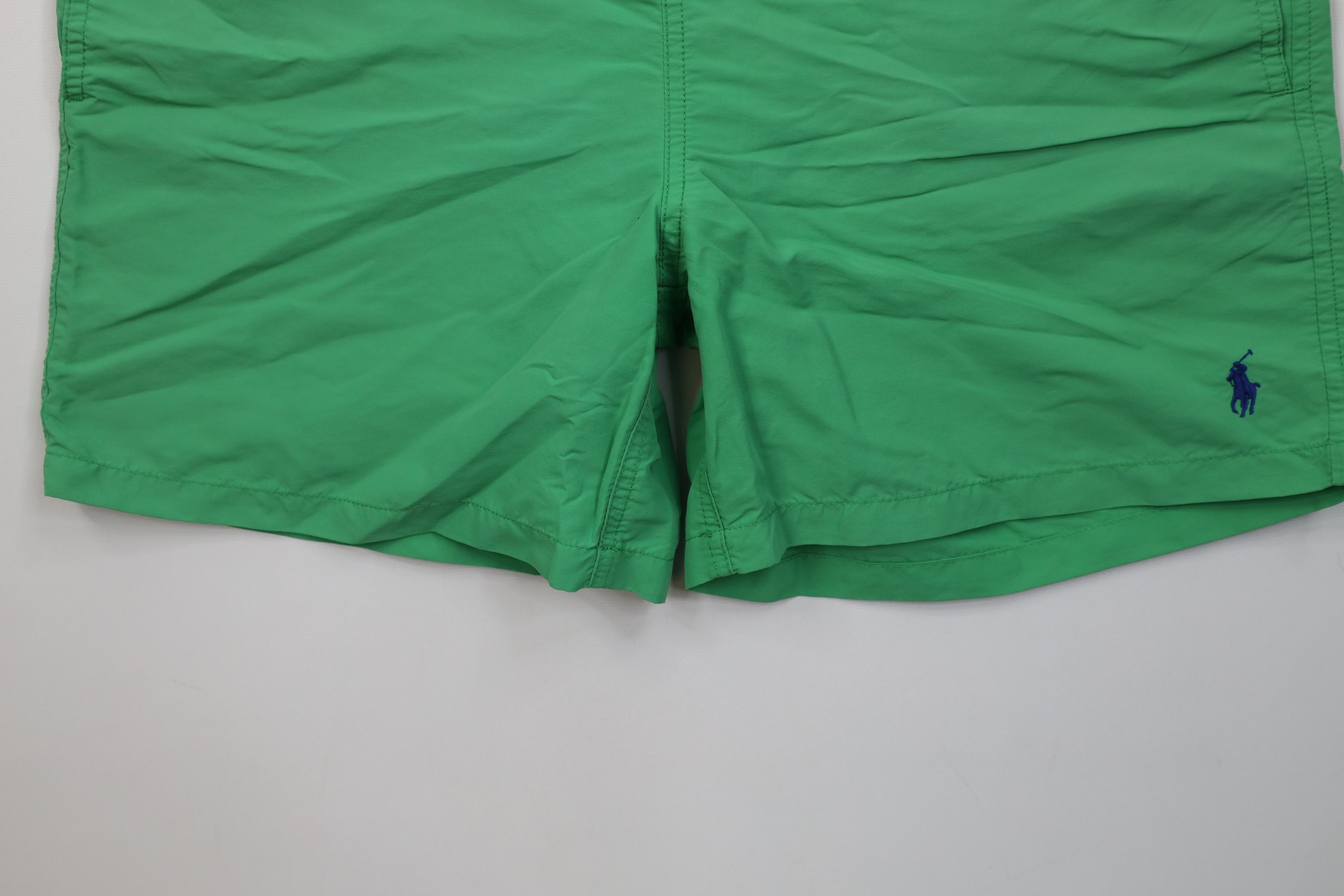 Ralph Lauren Vintage 90s Ralph Lauren Above Knee Shorts Swim Trunks Green Size US 30 / EU 46 - 4 Thumbnail