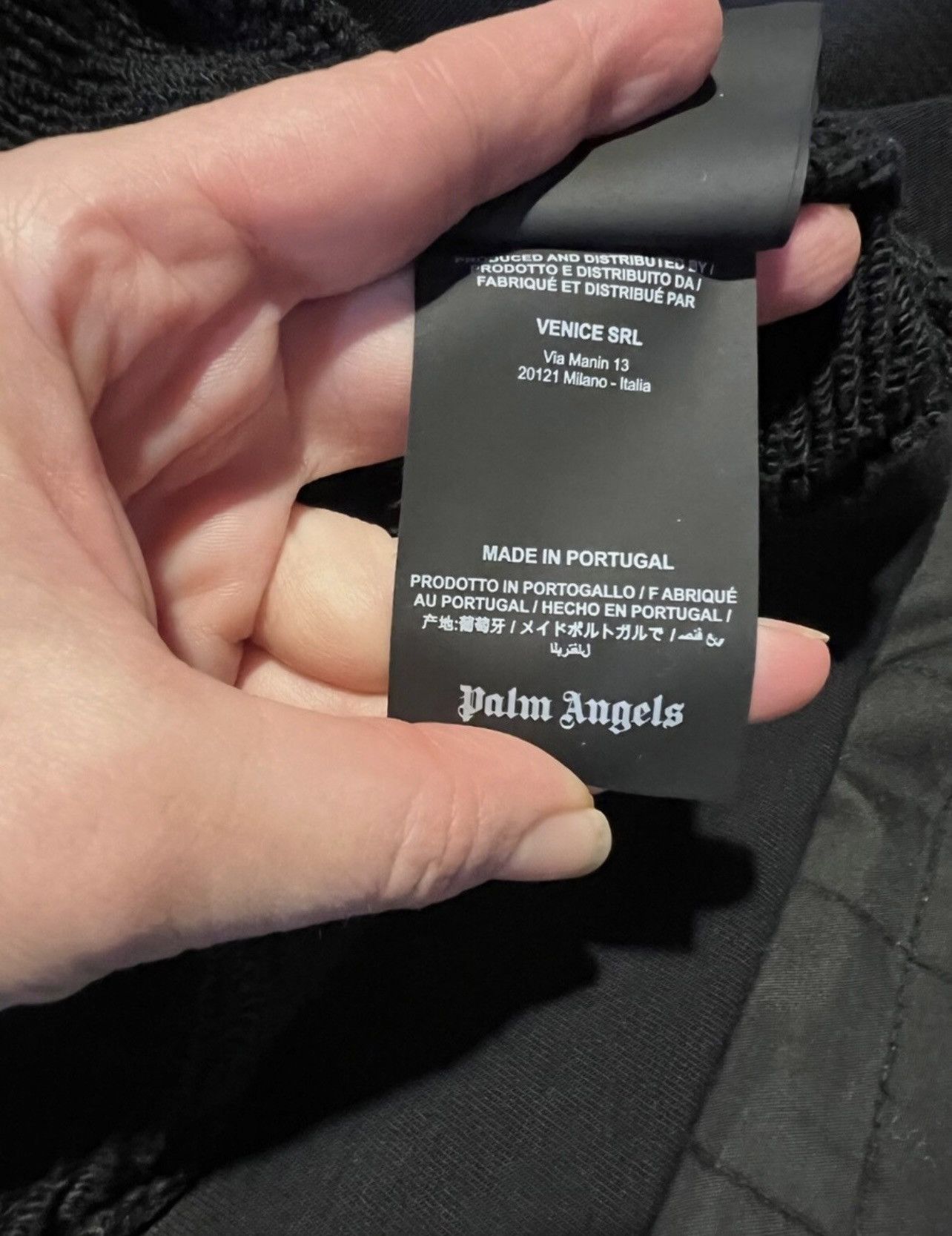 Palm Angels Palm Angels Logo Hoodie Size L Oversized Black Size US L / EU 52-54 / 3 - 12 Thumbnail
