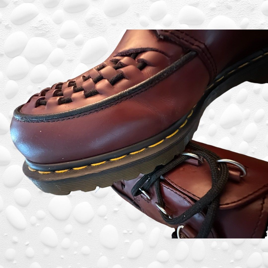 Dr. Martens Vintage Dr. Martens 3 Eyelets OxBlood Red Leather Size US 12 / EU 45 - 5 Thumbnail