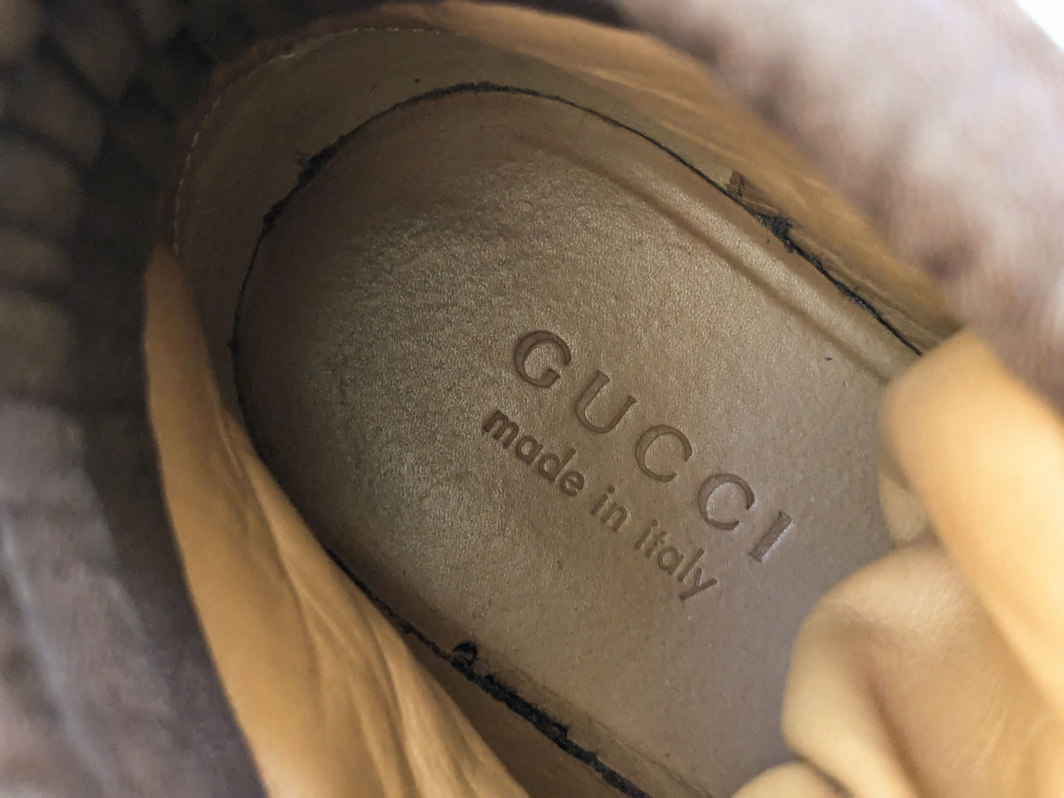 Gucci Gucci Boots Brown 10.5 Leather Rubber Lace Up Size US 10.5 / EU 43-44 - 16 Thumbnail
