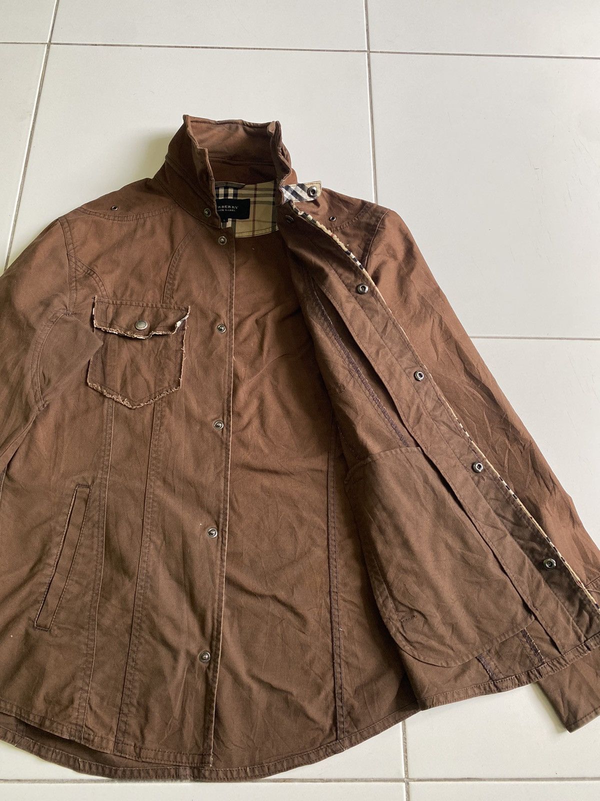 Burberry Burberry Black laber multi pocket Jacket Size L / US 10 / IT 46 - 6 Thumbnail