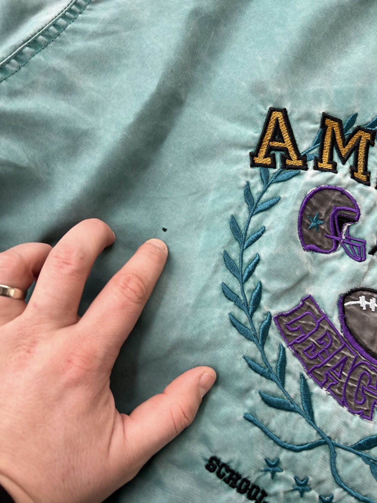 Vintage Vintage Take Five American Football League Bomber Size US XL / EU 56 / 4 - 3 Thumbnail