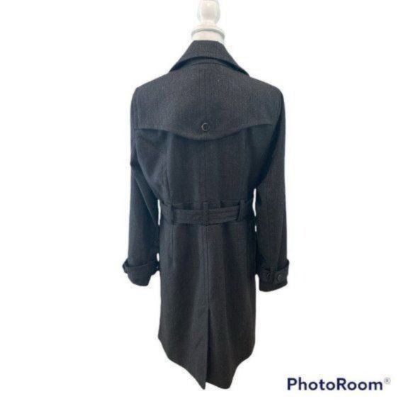 French Connection French Connection Women's Wool Blend Trench Coat, size 12 Size XL / US 12-14 / IT 48-50 - 3 Thumbnail