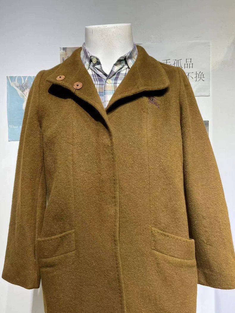 Burberry Burberry Vintage Burberry Alpaca Wool Coat for Women-2507 Size M / US 6-8 / IT 42-44 - 2 Thumbnail