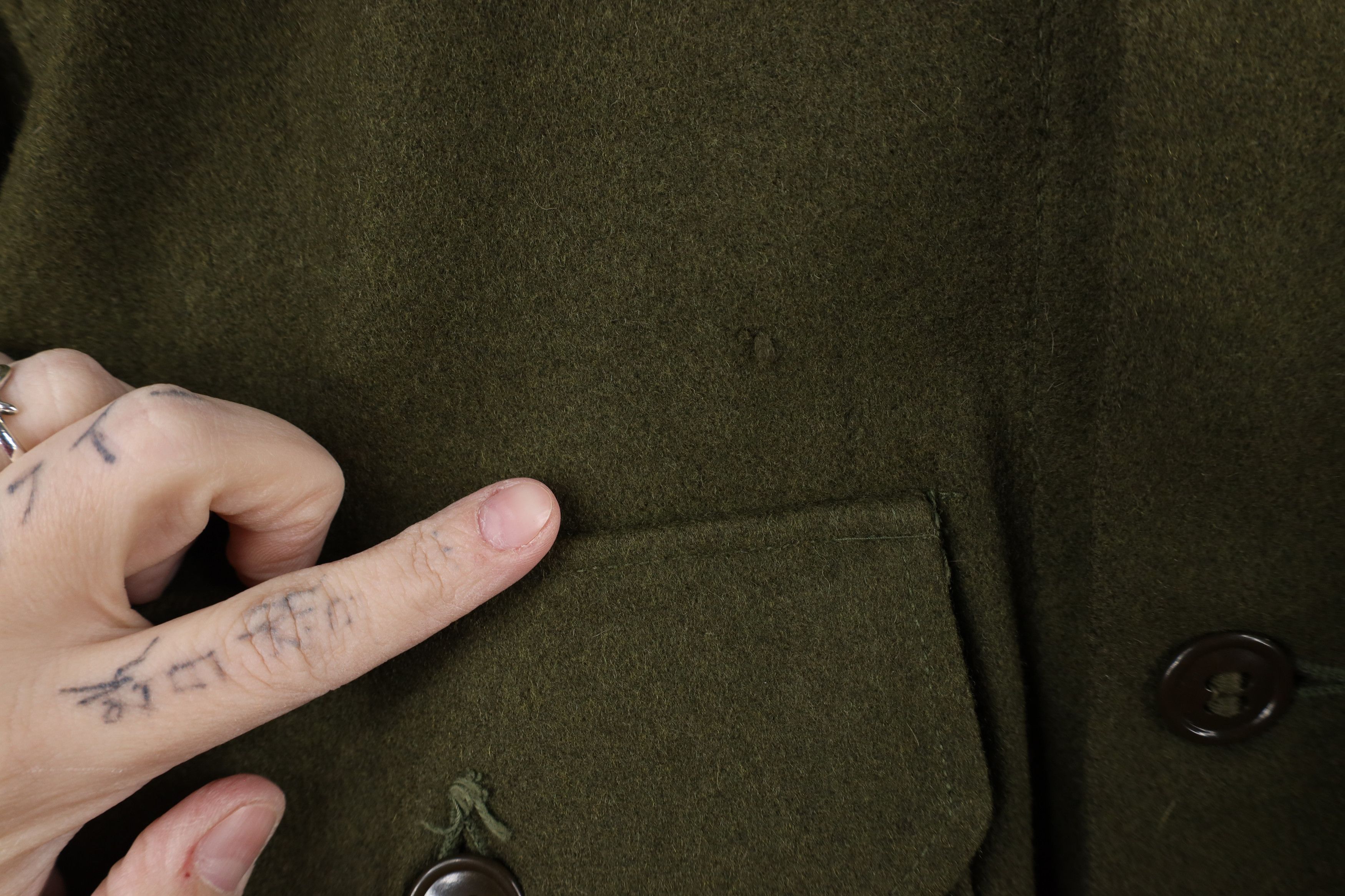 Vintage Vintage 50s Korean War Wool Combat Field Jacket Green USA Size US M / EU 48-50 / 2 - 4 Thumbnail