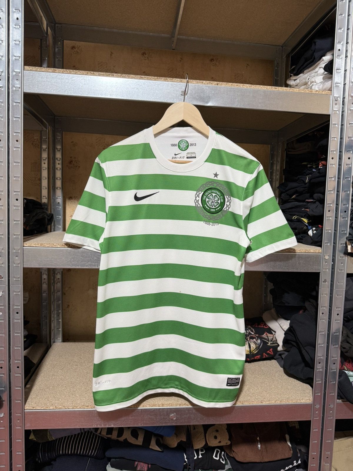 Nike × Vintage Nike 2012 2013 CELTIC GLASGOW 125th Anniversary Jersey Size US M / EU 48-50 / 2 - 1 Thumbnail
