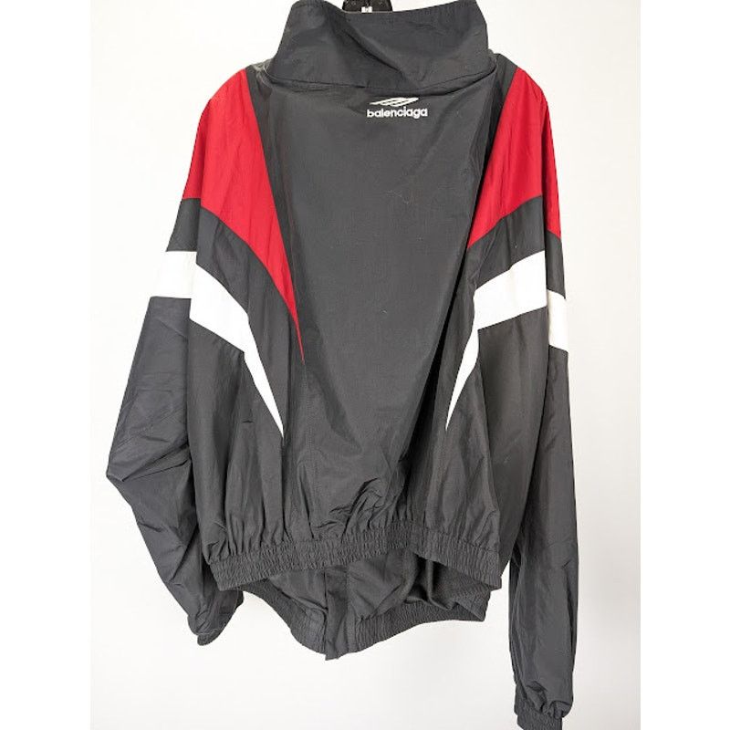 Balenciaga o1rshd1 Off Shoulder Tracksuit in Black Size US M / EU 48-50 / 2 - 14 Thumbnail
