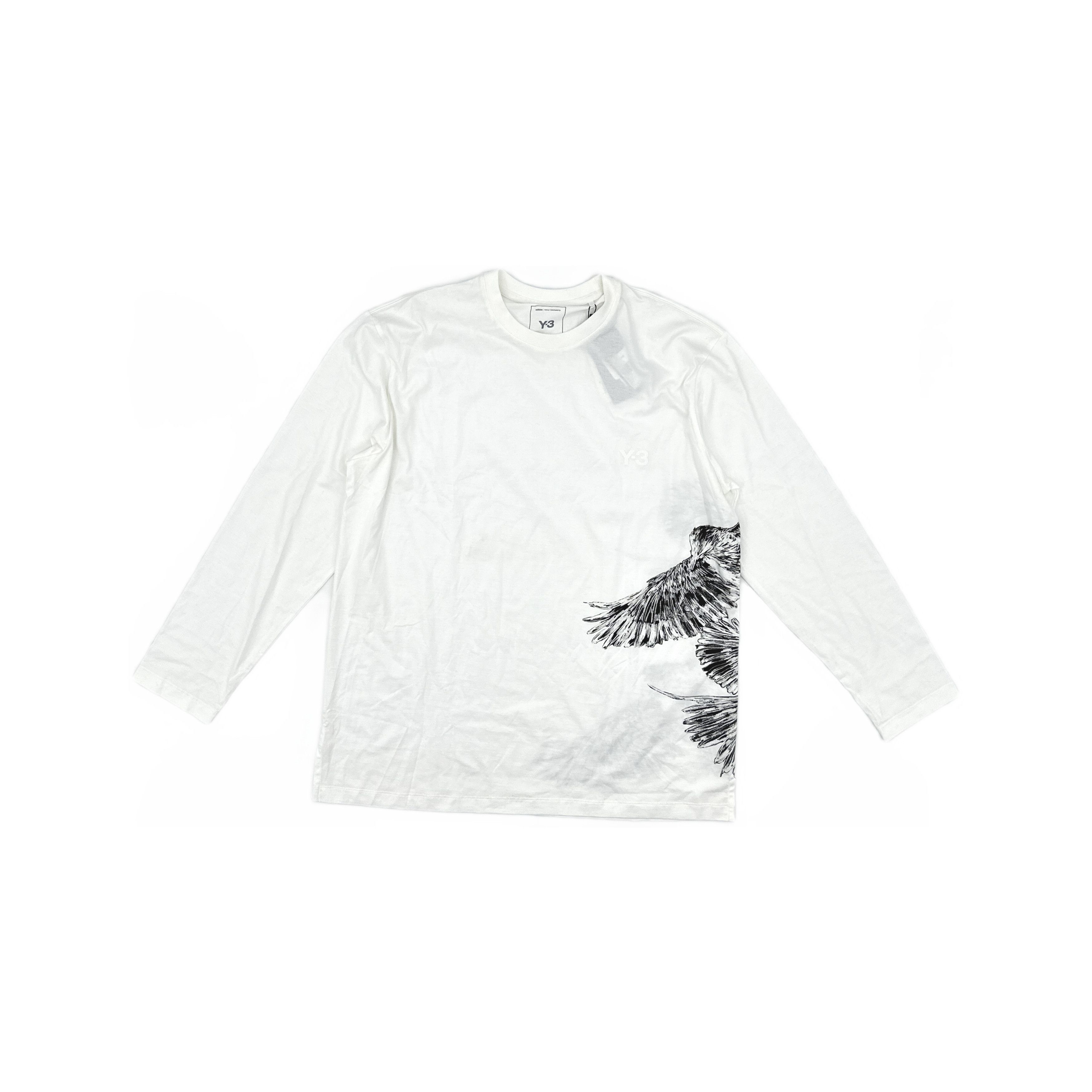 Y-3 Y-3 Graphic Long Sleeve T-Shirt Size L Size US L / EU 52-54 / 3 - 1 Thumbnail