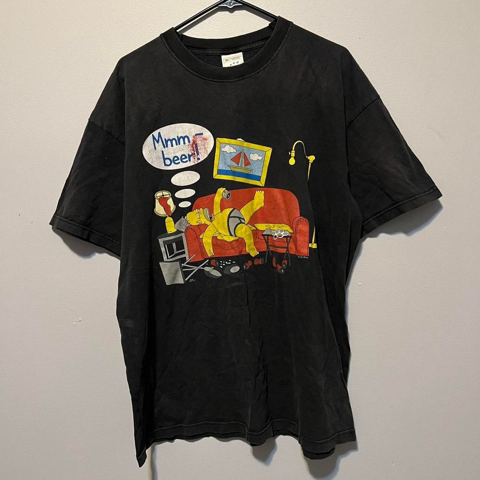 The Simpsons 1999 the simpsons mmm beer Size US XL / EU 56 / 4 - 1 Thumbnail