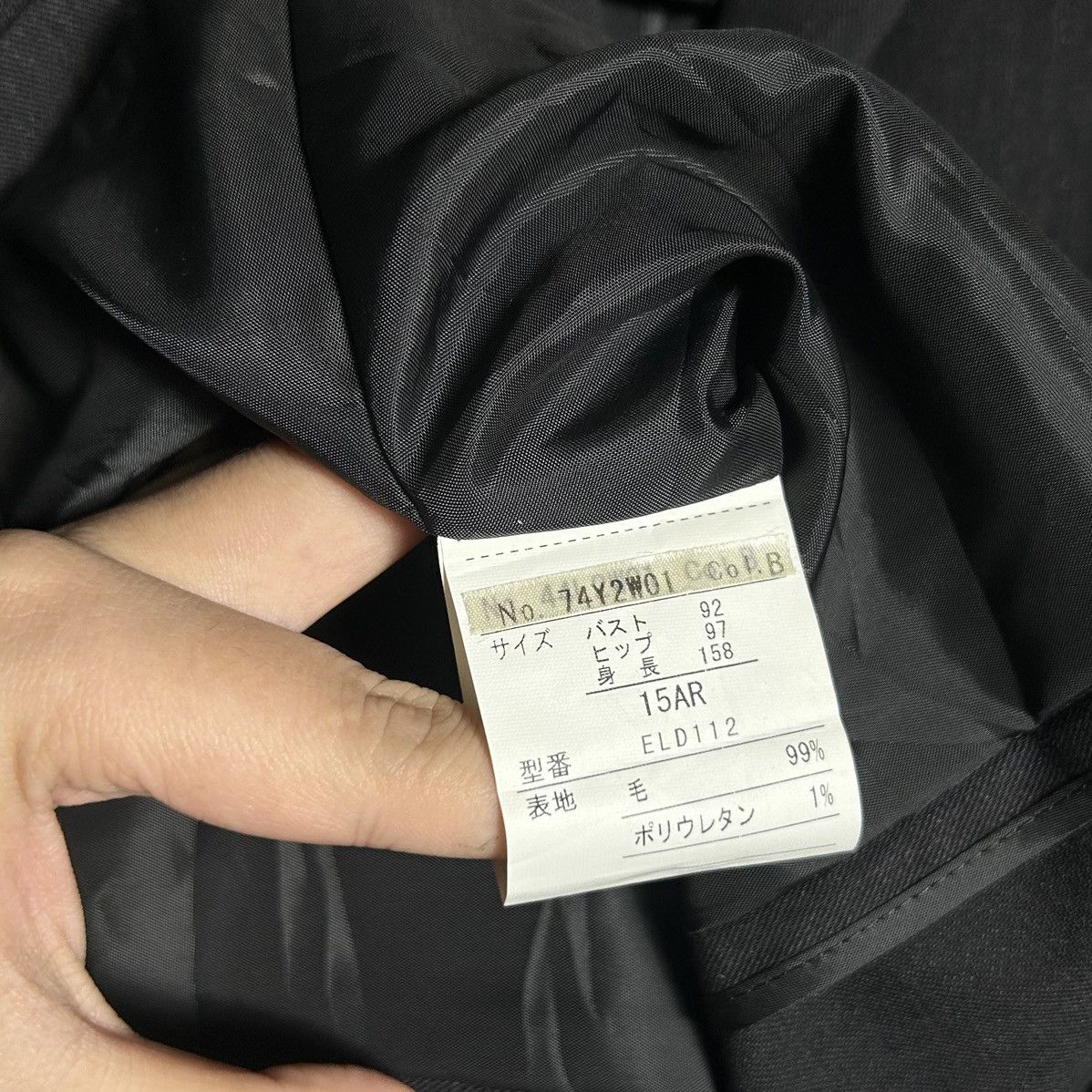 Yohji Yamamoto Vintage Y’saccs Yohji Yamamoto Blazer Size M / US 6-8 / IT 42-44 - 6 Thumbnail