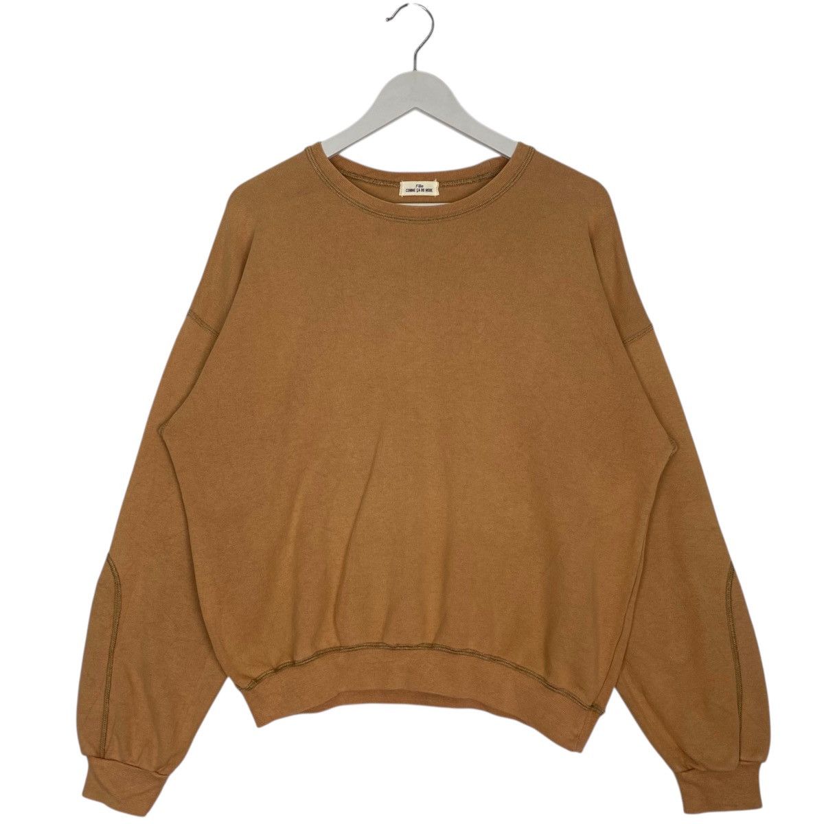 Other Vintage 90s Comme Ca Du Mode CrewneckSweatshirt Brown Size L Size US L / EU 52-54 / 3 - 1 Thumbnail