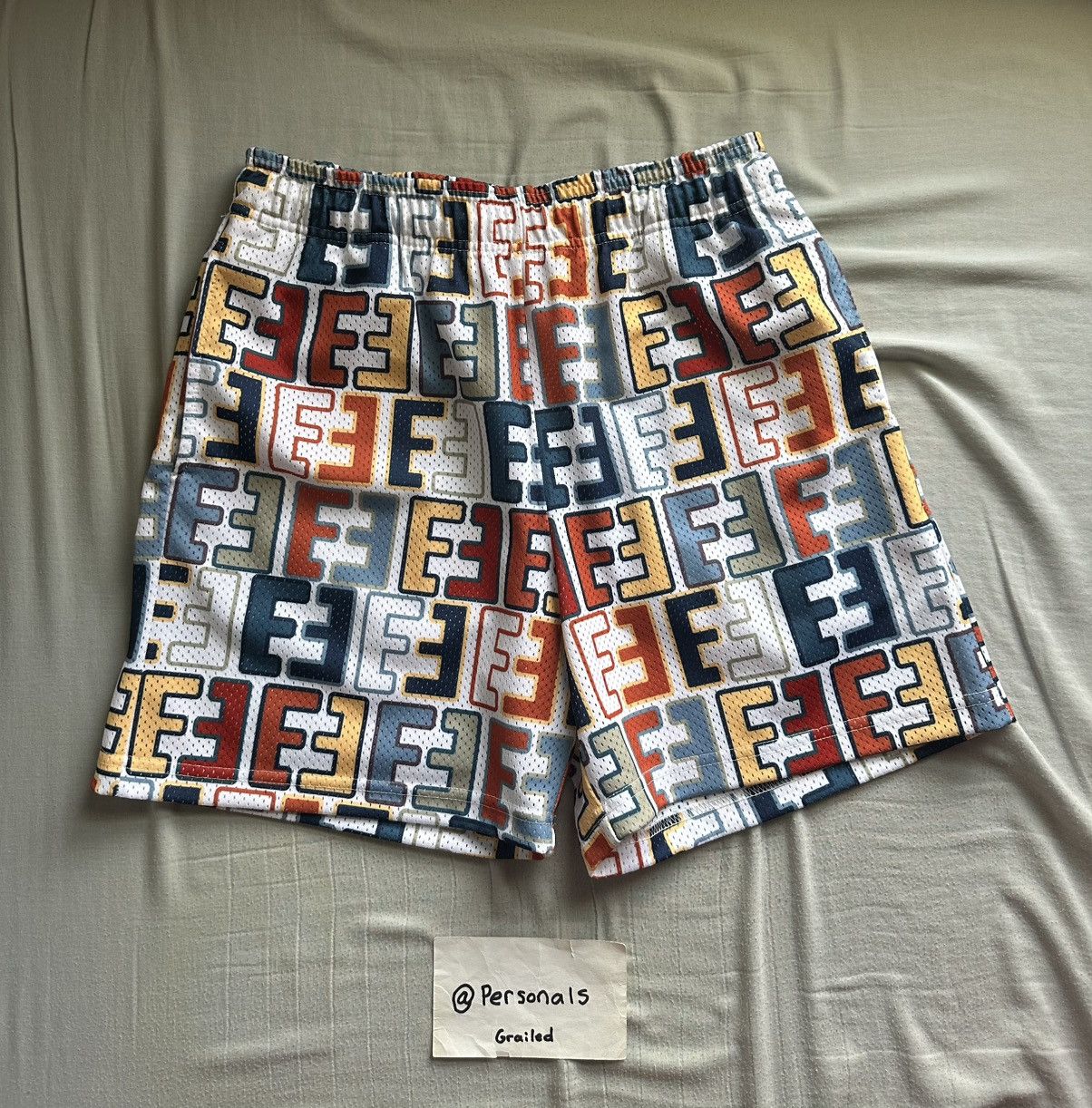 RARE Eric Emanuel FendEE Shorts Medium