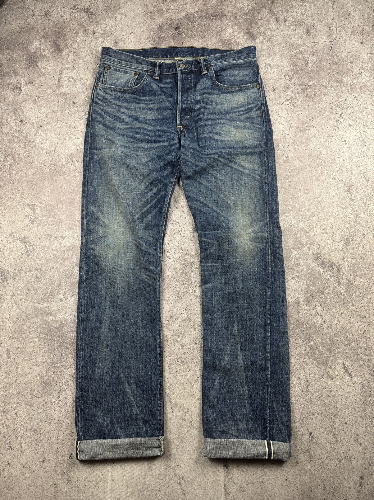 RRL Ralph Lauren BORO JAPANESE SELVEDGE DENIM / PATCHWORK REPAIRED ...