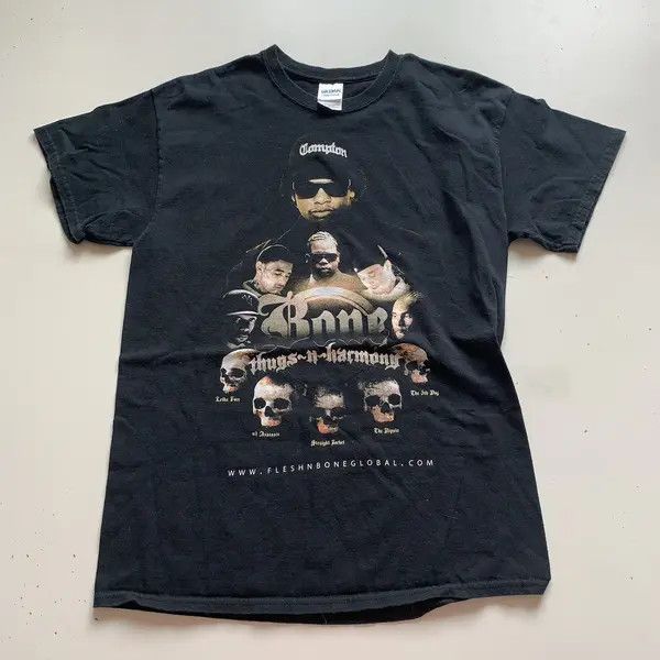 Rap Tees Vintage 2000s Bone Thugs N Harmony Graphic T Shirt Medium Size US M / EU 48-50 / 2 - 6 Thumbnail