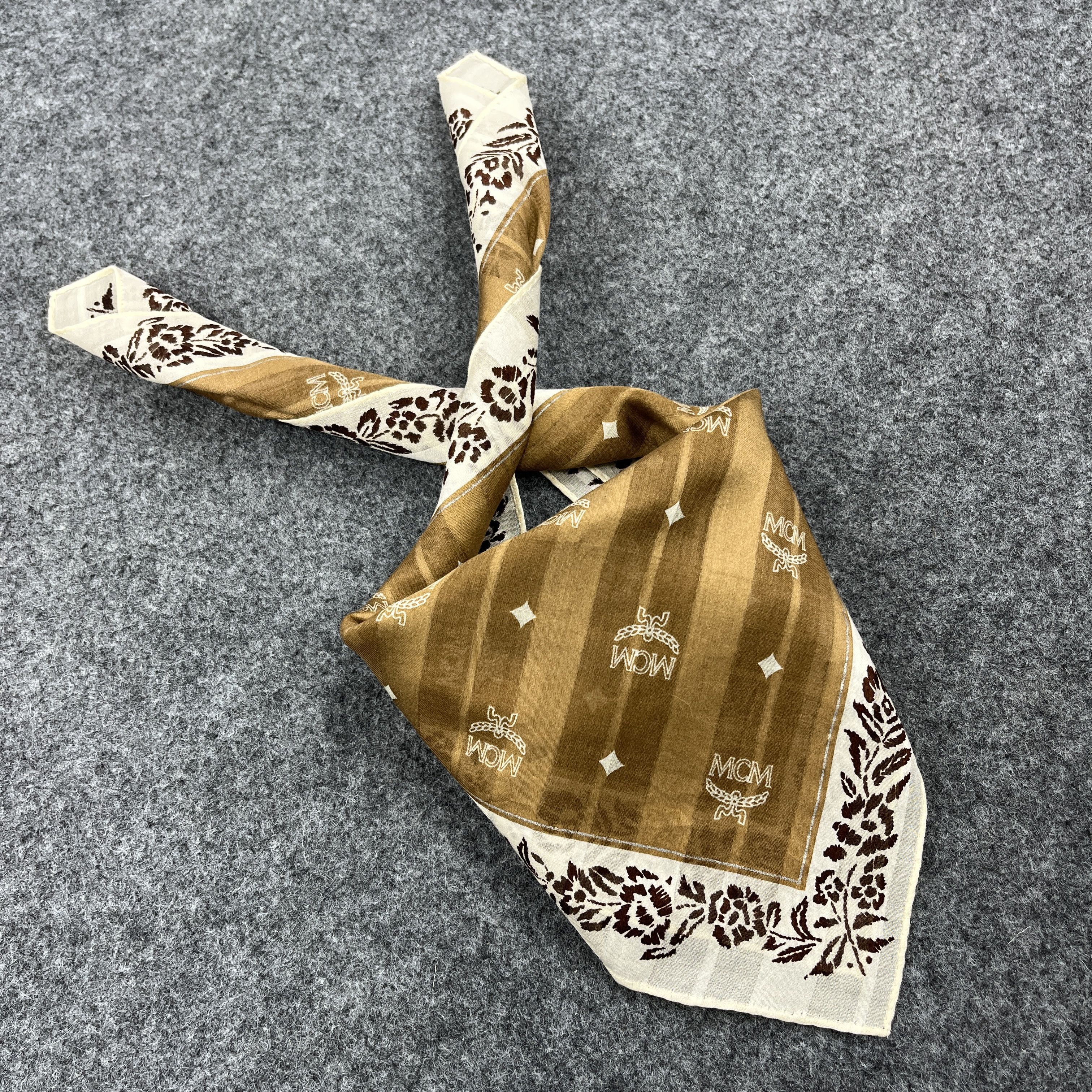 MCM MCM Handkerchief / Bandana / Neckerchief B1079 Size ONE SIZE - 4 Thumbnail