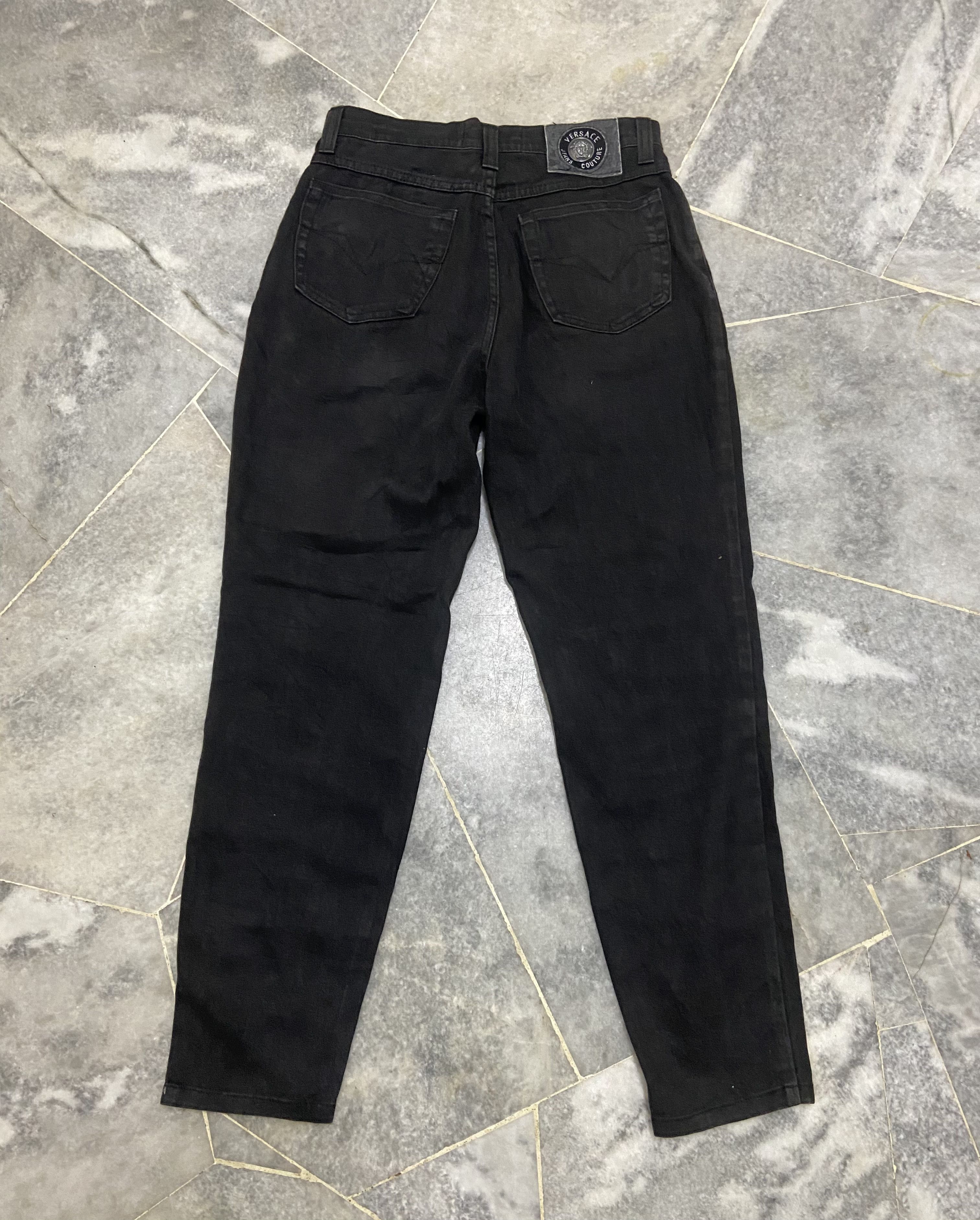 Versace Versace Jeans Couture Super Black jeans Size US 29 - 2 Thumbnail