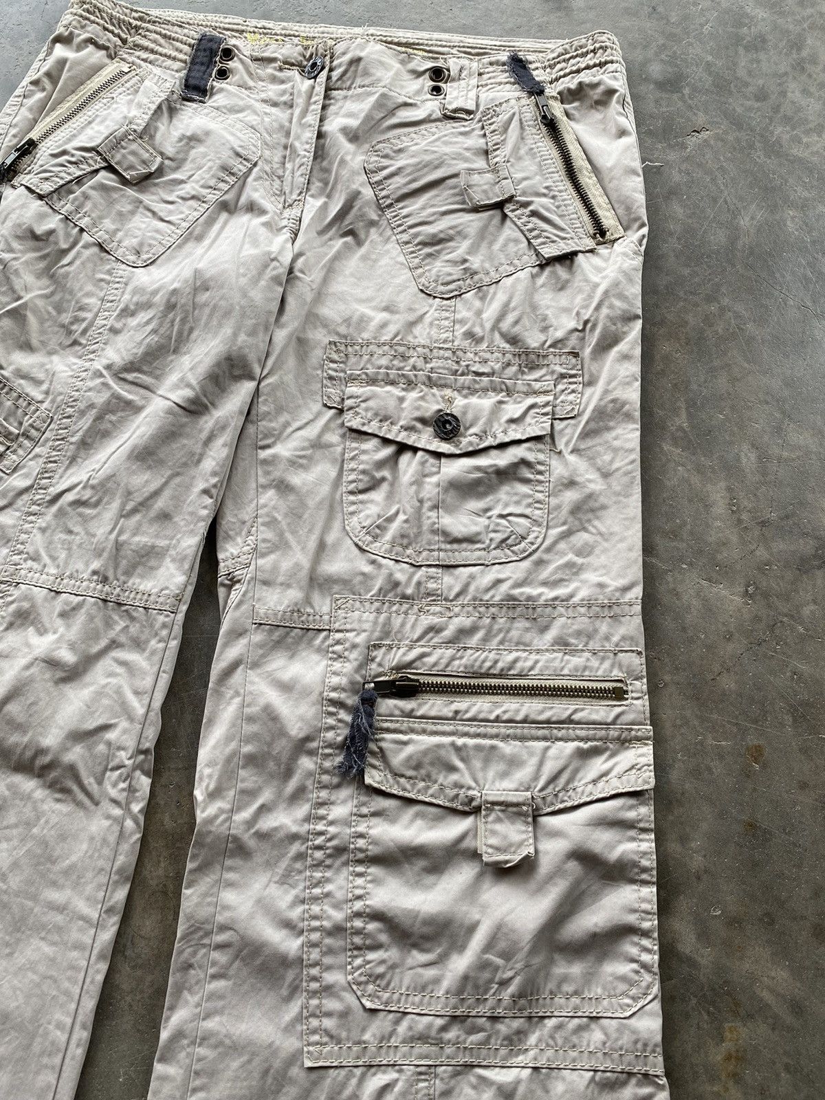 Hysteric Glamour × If Six Was Nine × Japanese Brand Flare Jeans Japan You Jeans Me Up Multi pocket 3D Cargo Size US 29 - 2 Thumbnail