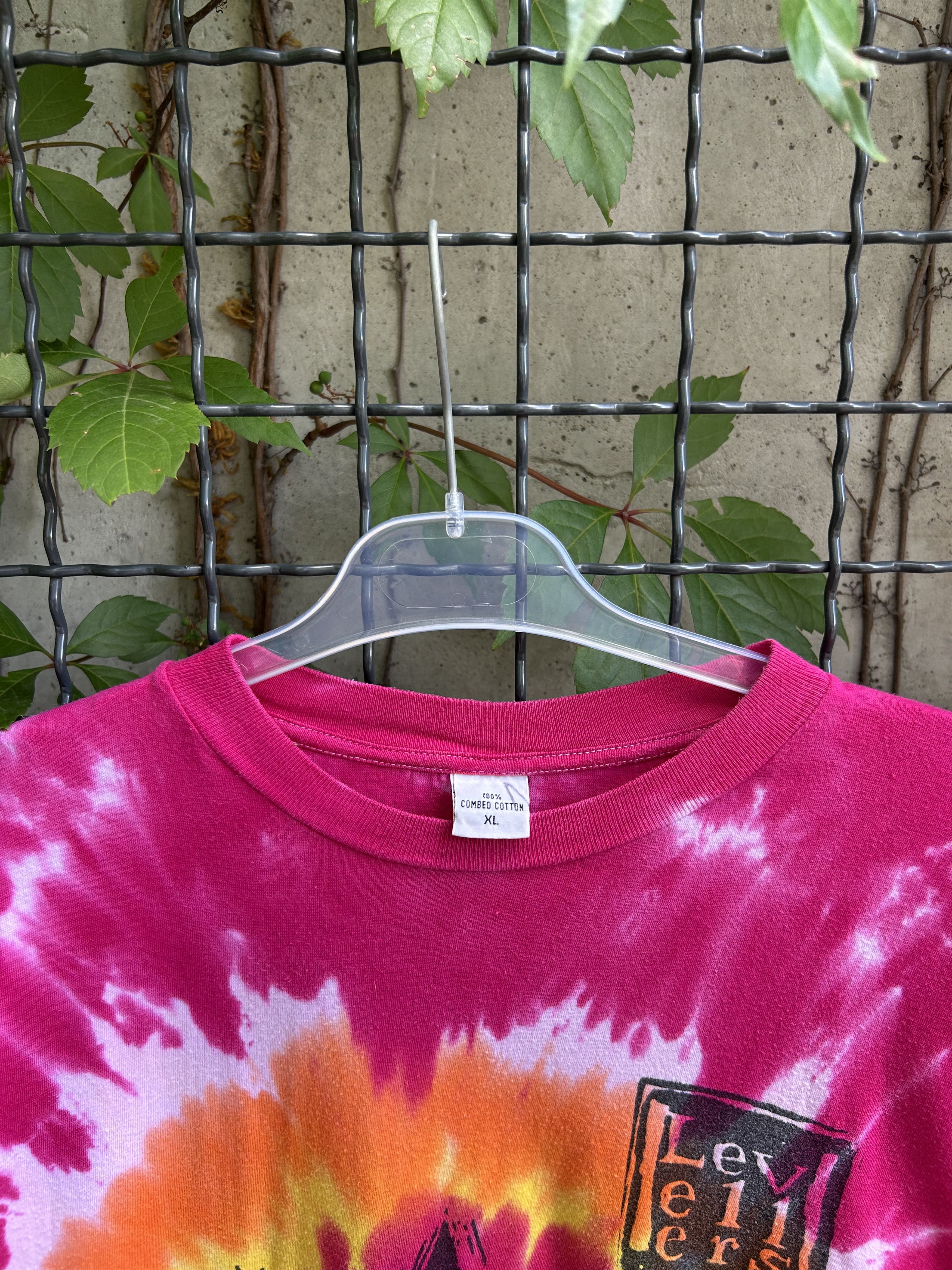 Band Tees Vintage 90s Levellers Rock Band Tie Dye T-shirt Size US XL / EU 56 / 4 - 3 Thumbnail