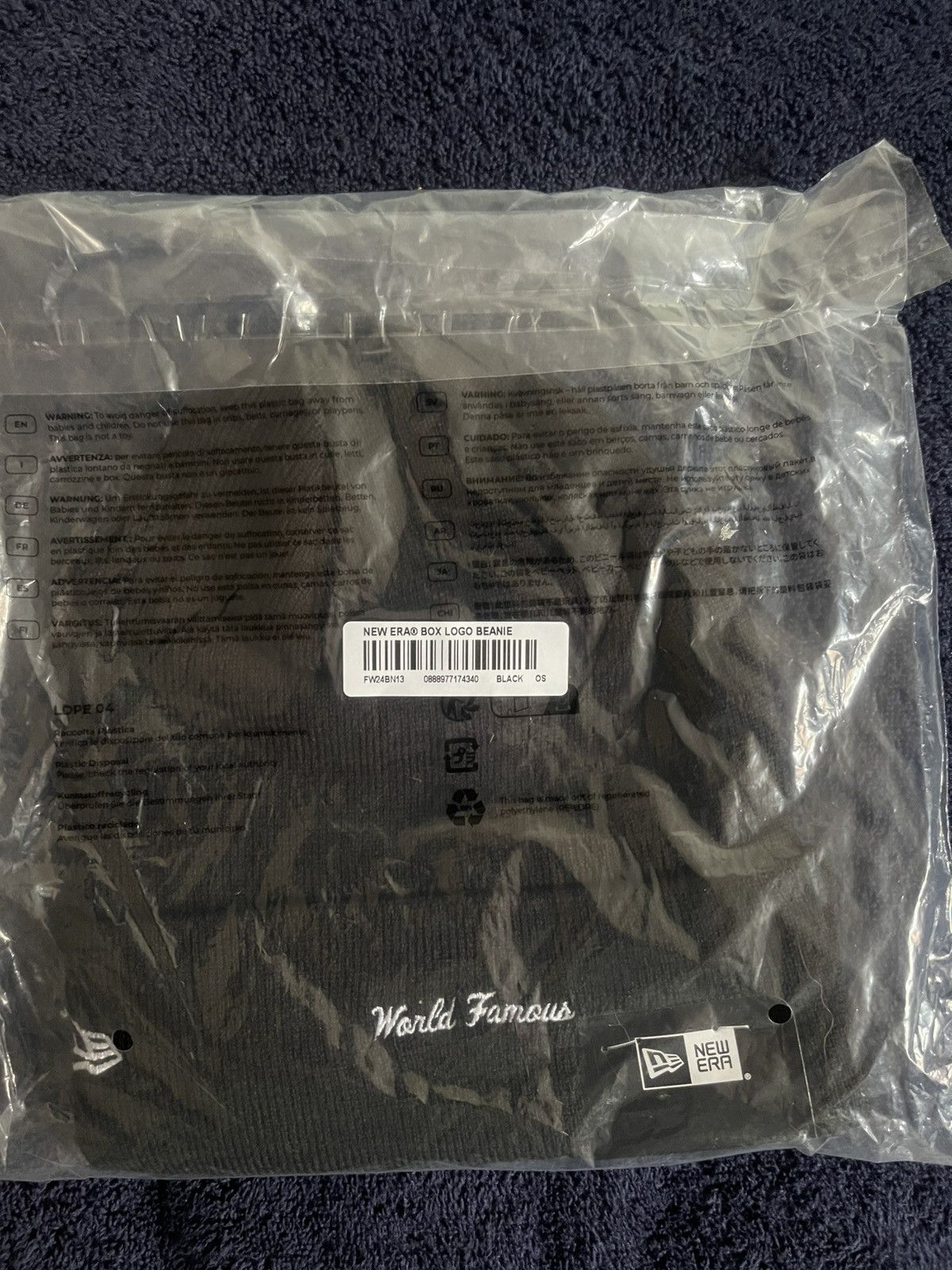 New Era × Supreme SUPREME BOX LOGO BEANIE Size ONE SIZE - 2 Thumbnail