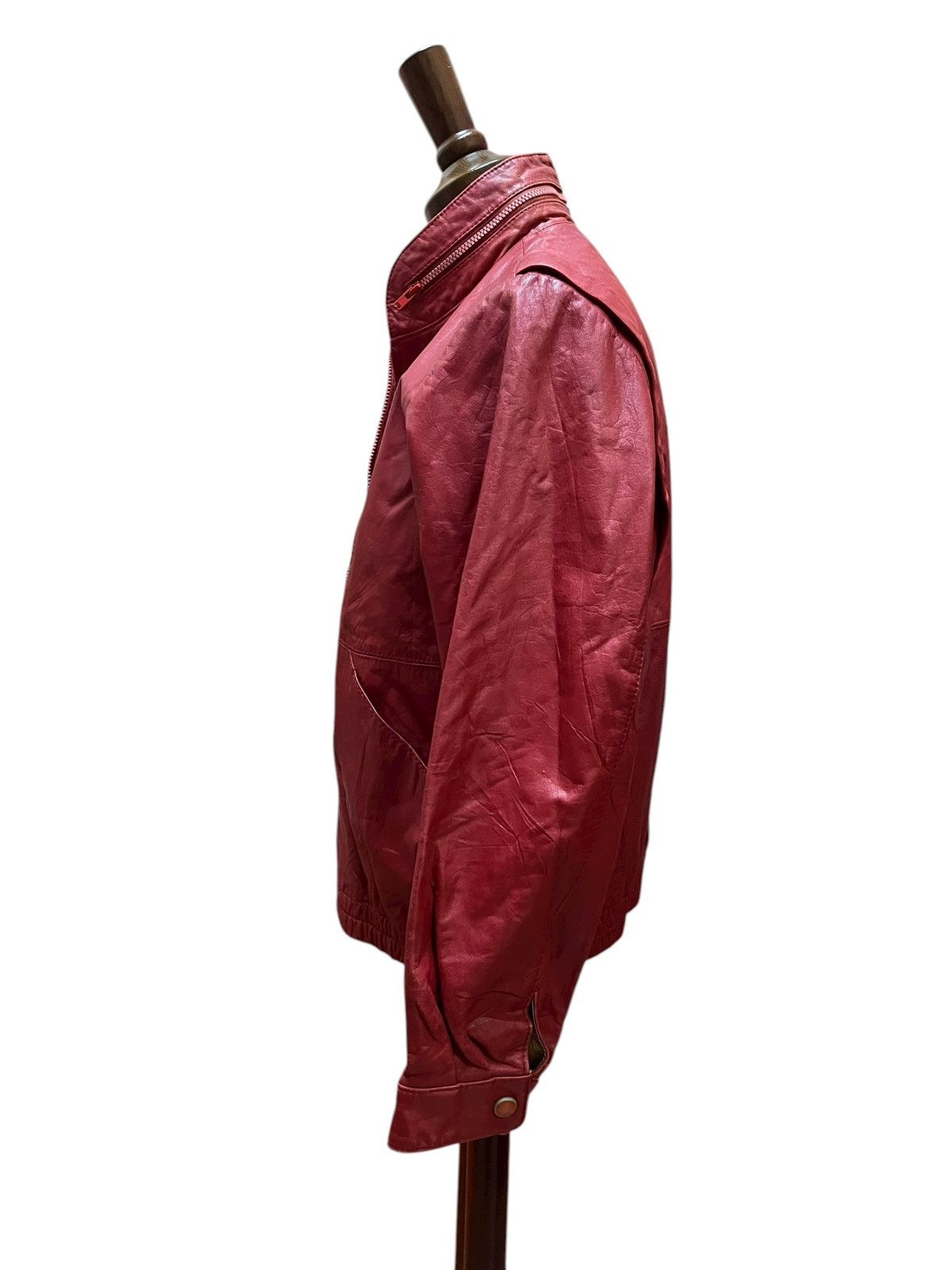 Genuine Leather Japanese Brand Keep Mellow Caferacer Jacket Size US M / EU 48-50 / 2 - 4 Thumbnail