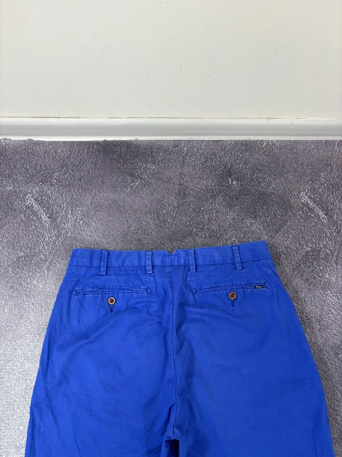 Polo Ralph Lauren × Ralph Lauren × Vintage Vintage Polo Ralph Lauren Classic Fit Blue Classic Shorts Size US 32 / EU 48 - 12 Thumbnail