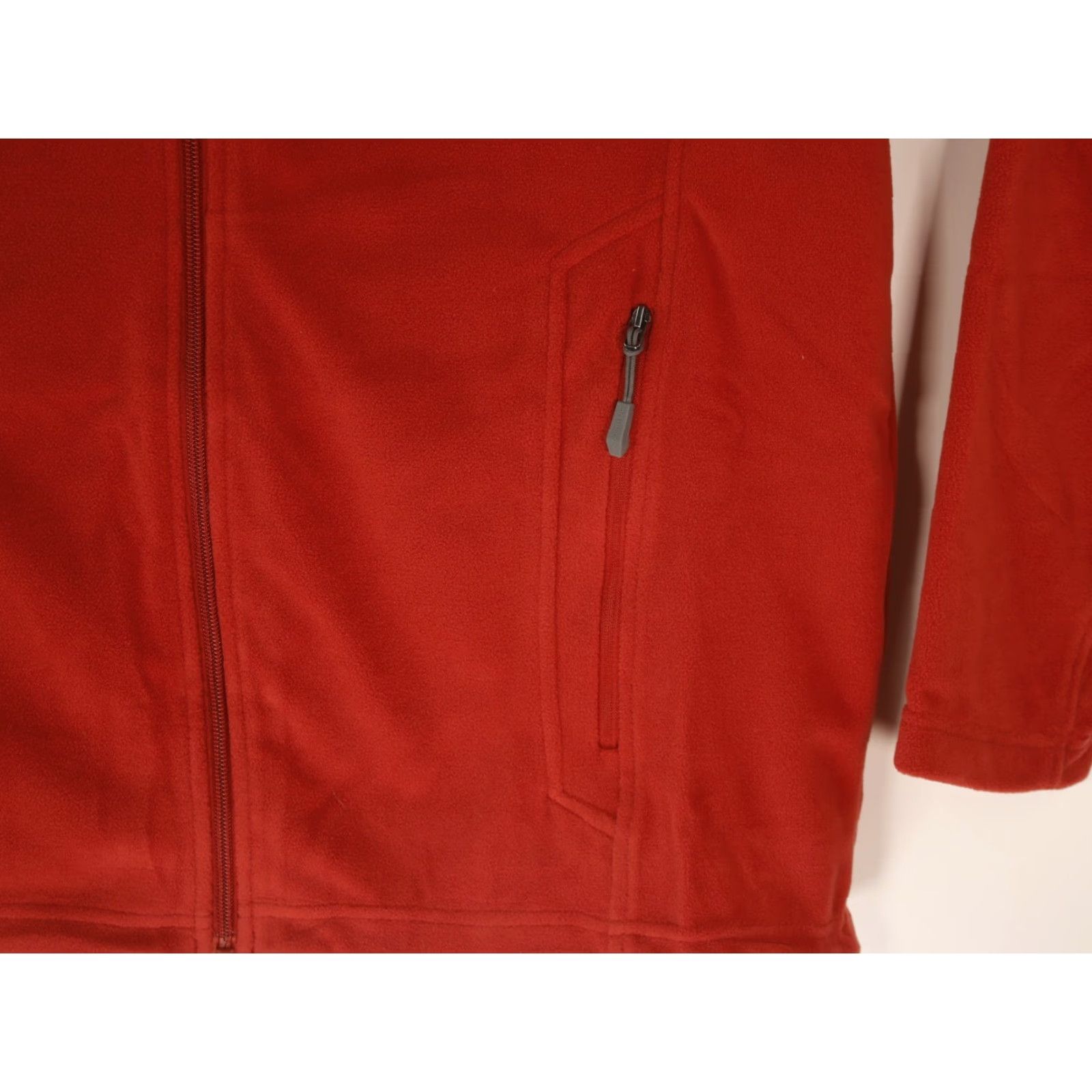 Vintage North End Excursion Trail Fabric-Block Micro Fleece Jacket Men’s Red S Size US S / EU 44-46 / 1 - 4 Thumbnail
