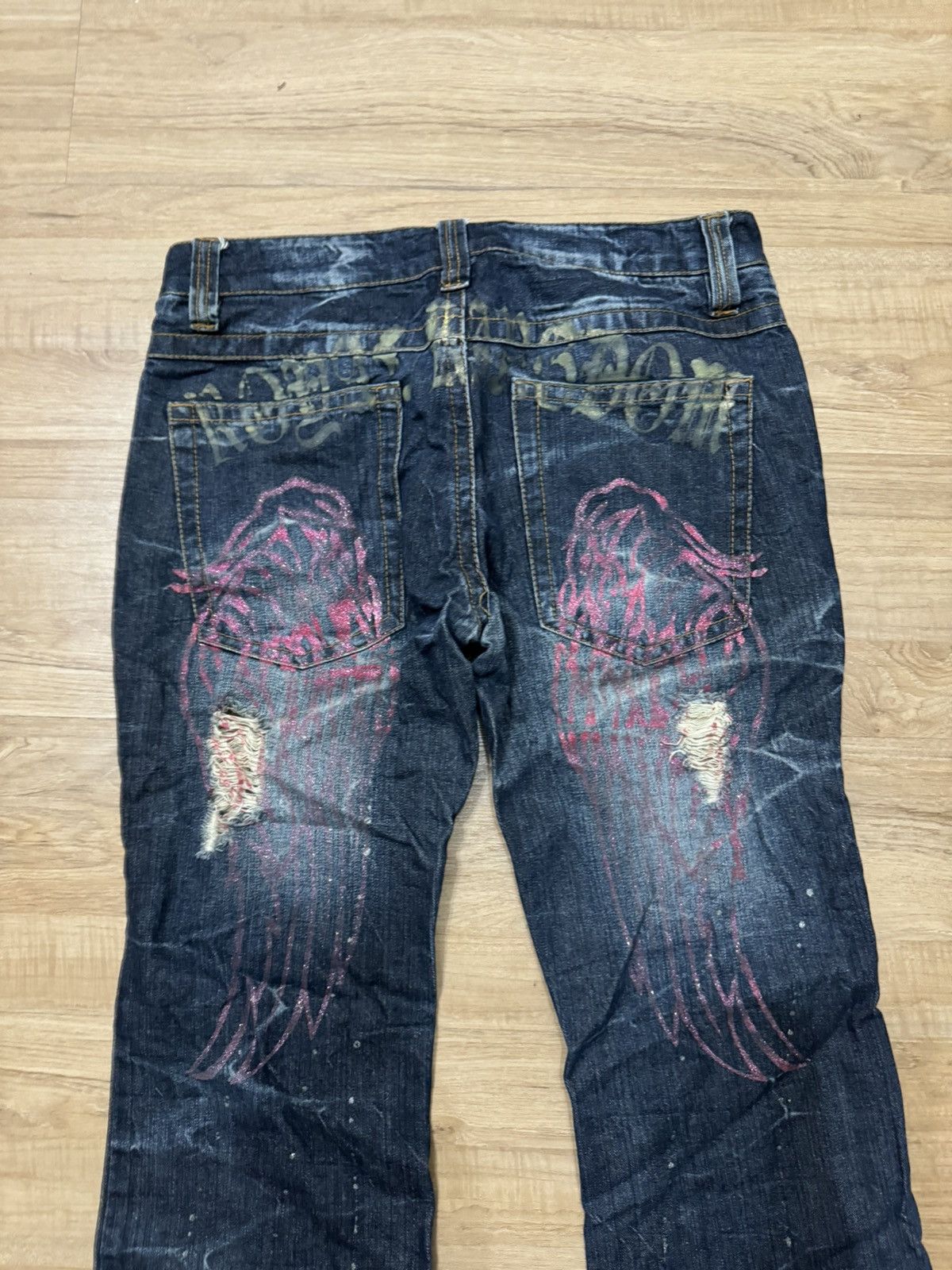 Japanese Brand SORRIDERE FLARE JEANS Size US 32 / EU 48 - 6 Thumbnail