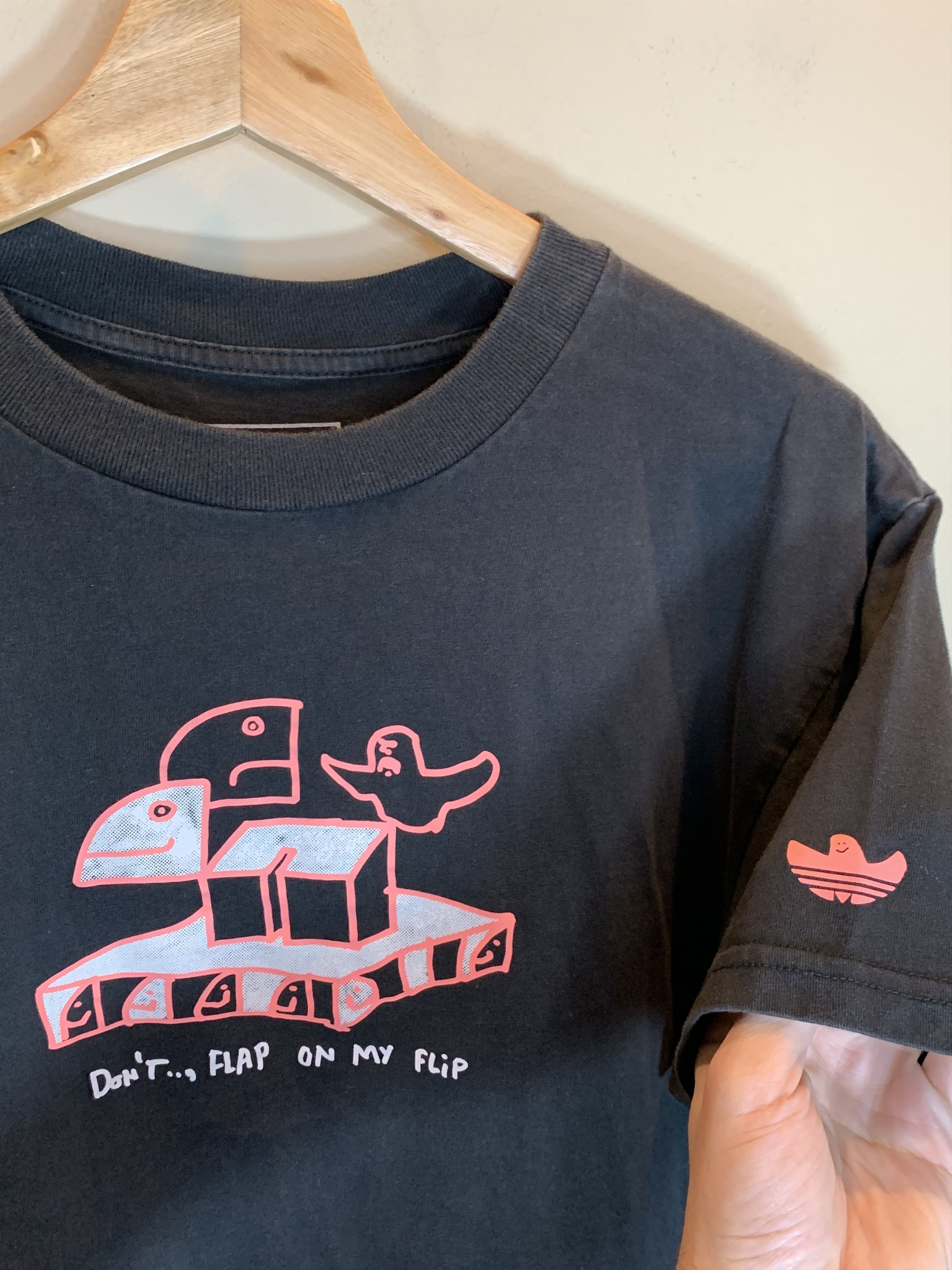 Adidas RARE* Adidas Mark Gonzales Don’t Flap On My Flip Skate Shirt Size US S / EU 44-46 / 1 - 2 Thumbnail
