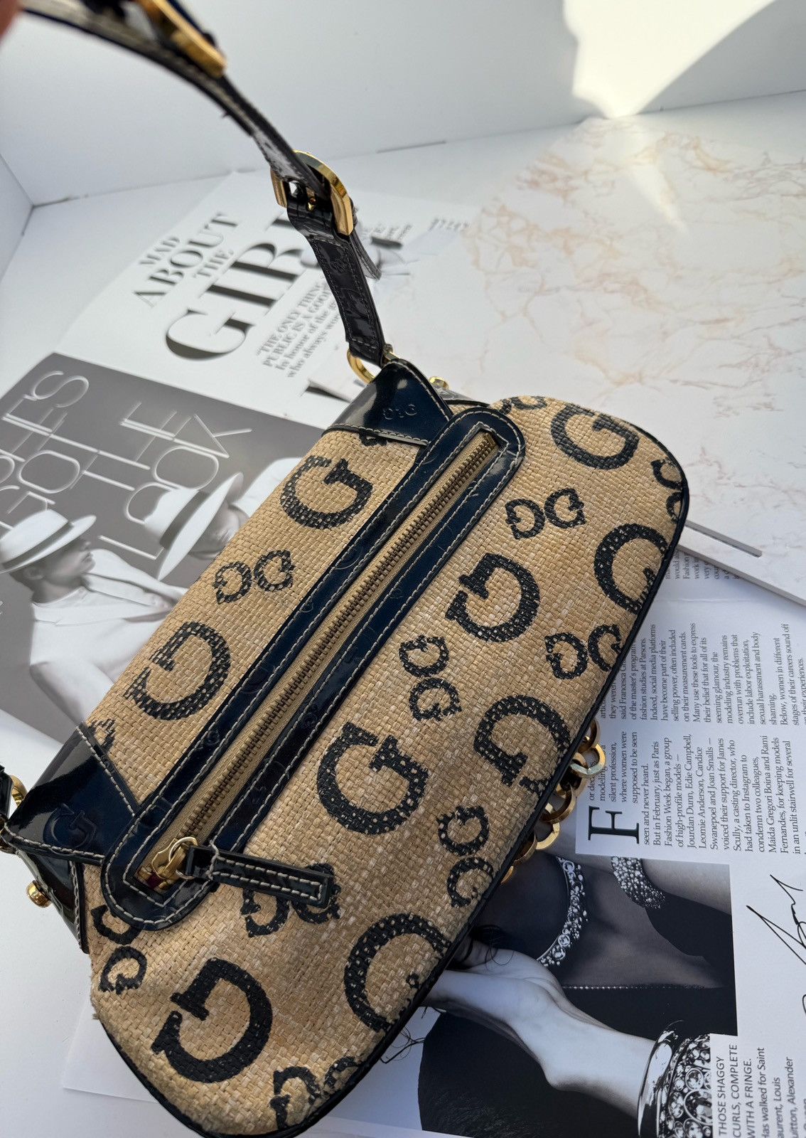Guess Guess wicker vintage bag Size ONE SIZE - 11 Thumbnail