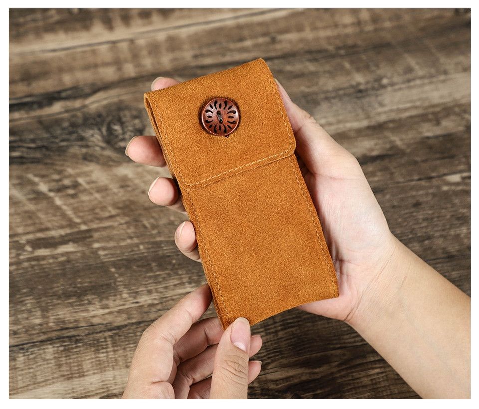 Leather Soft Leather Watch Case Size ONE SIZE - 2 Thumbnail