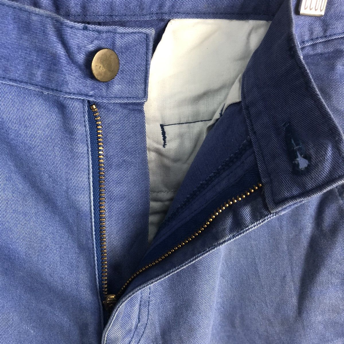 Japanese Brand DL After O Blue Cargo Multipocket Pants #C1227 Size US 29 - 14 Thumbnail