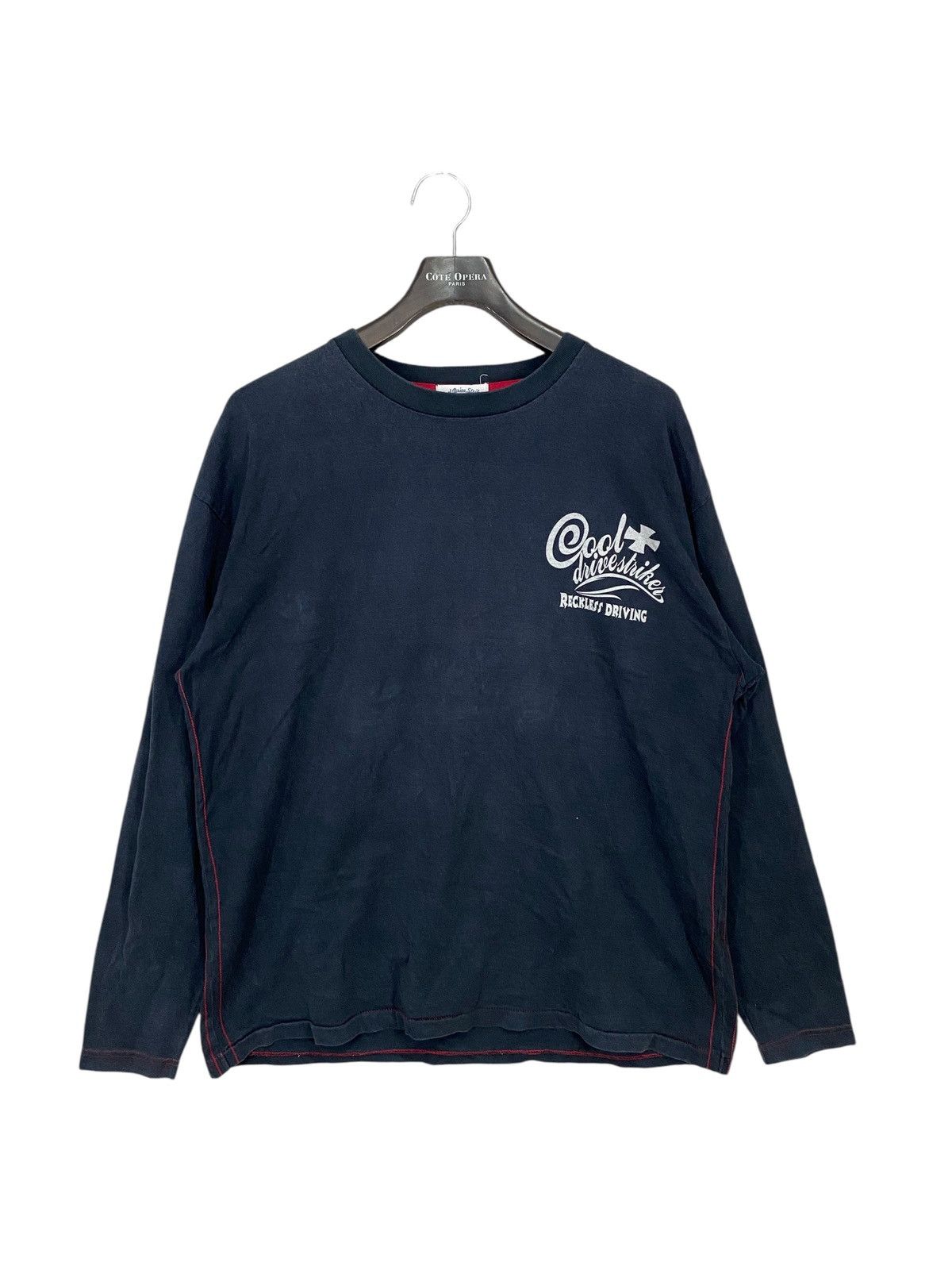 Tedman Cool drive striker emboidery tshirt longsleeve Size US XXL / EU 58 / 5 - 5 Thumbnail
