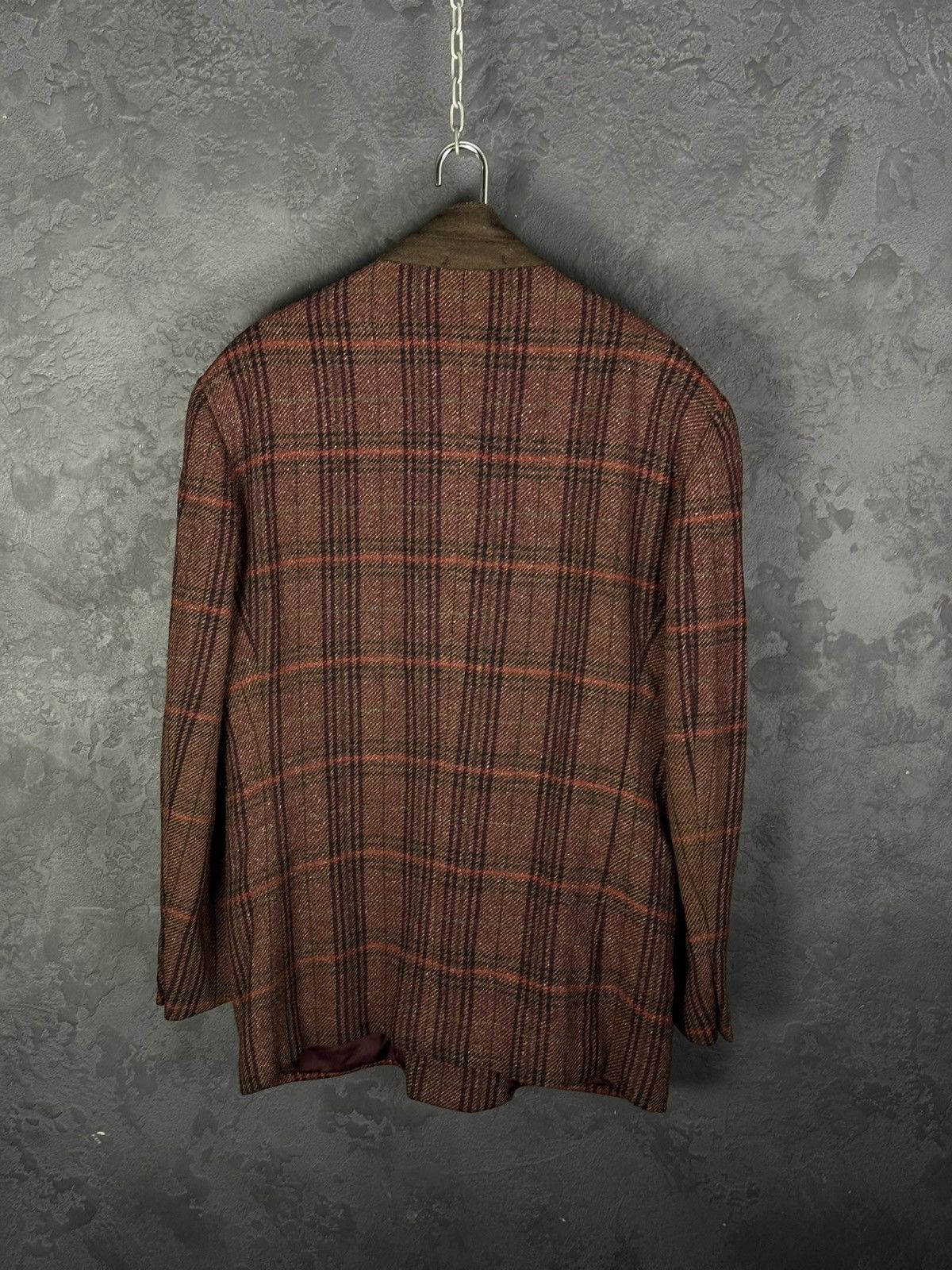 Versace Vintage Gianni Versace 80s-90s Double Breasted Blazer Wool Size 50R - 12 Thumbnail
