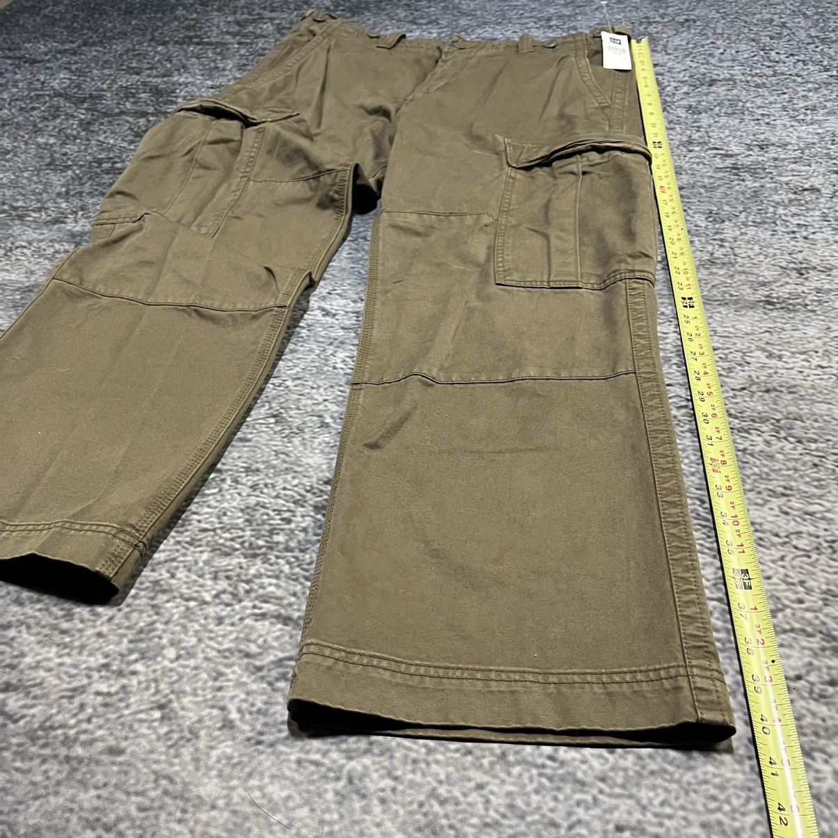 Gap VINTAGE Y2K GAP BAGGY WIDE LEG GRUNGE SKATER CARGO PANTS NEW Size US 36 / EU 52 - 13 Thumbnail