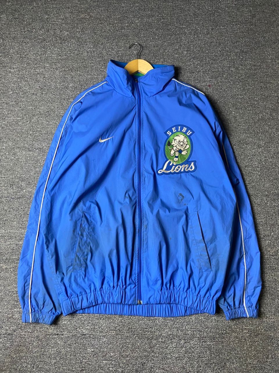 Nike Nike + Seibu Lions Embroidered Track Jacket (176) Size US XXL / EU 58 / 5 - 1 Thumbnail