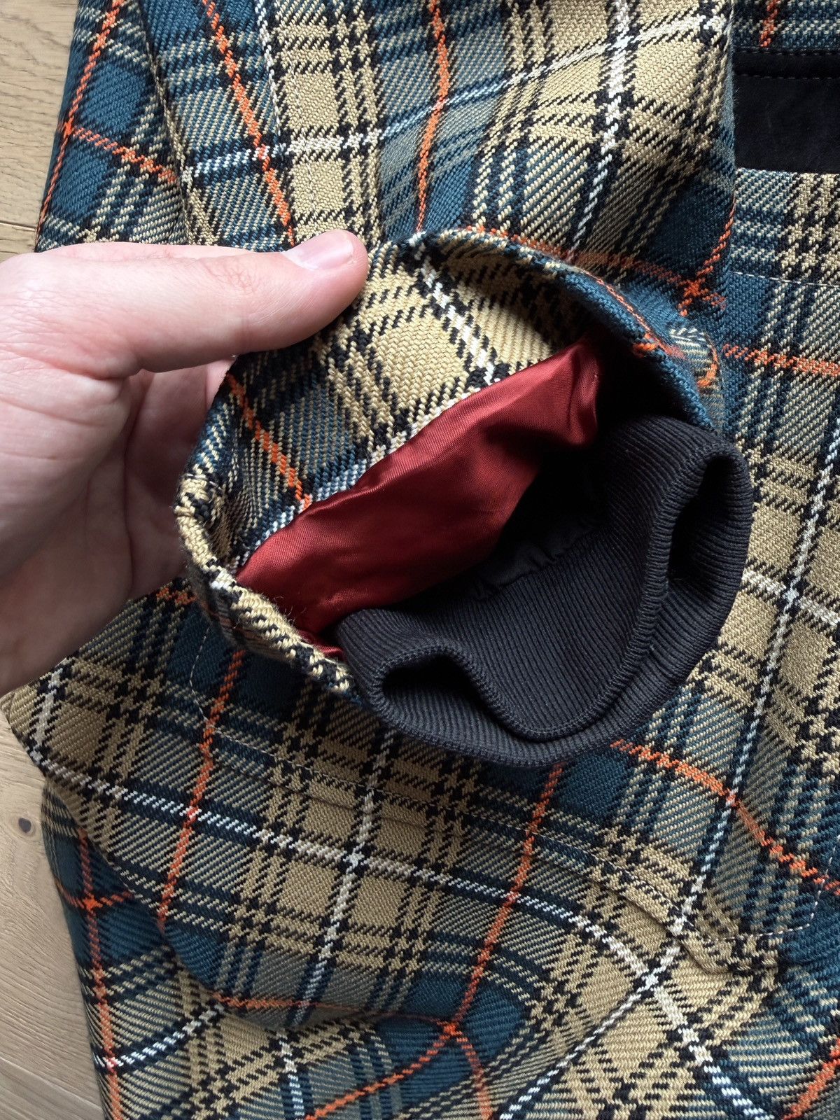 Bally Bally Plaid Trench Coat with Fleece collar Size US L / EU 52-54 / 3 - 5 Thumbnail