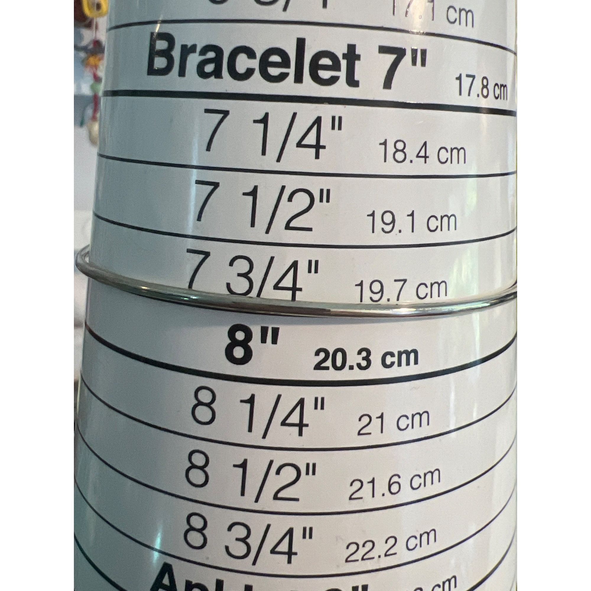 Other Silver Tone Adjustable Bangle Bracelet Teacher Gift Thanks H Size ONE SIZE - 4 Thumbnail