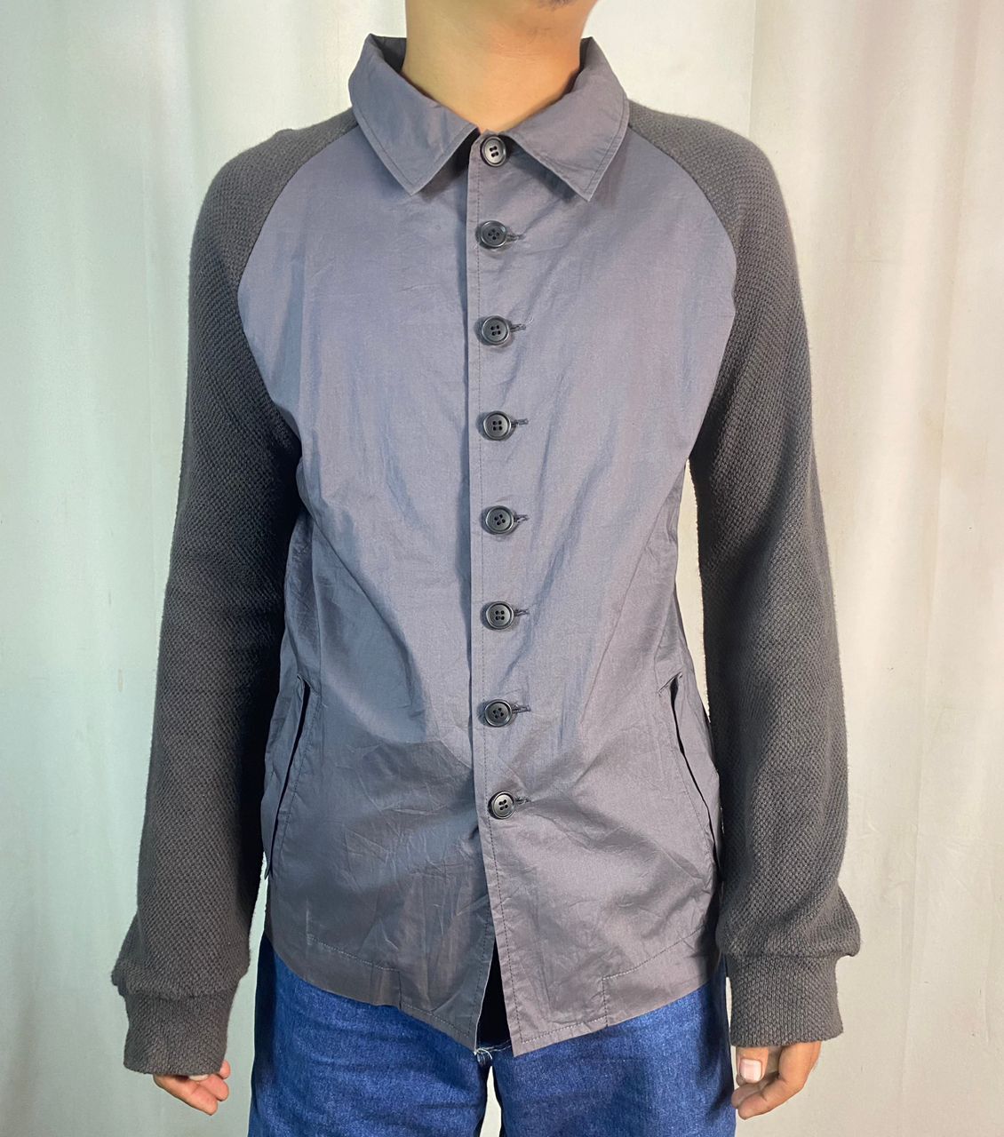 Designer × Y's × Yohji Yamamoto Unisex🔥 Y’s yohji Yamamoto button up shirt Size US M / EU 48-50 / 2 - 16 Thumbnail