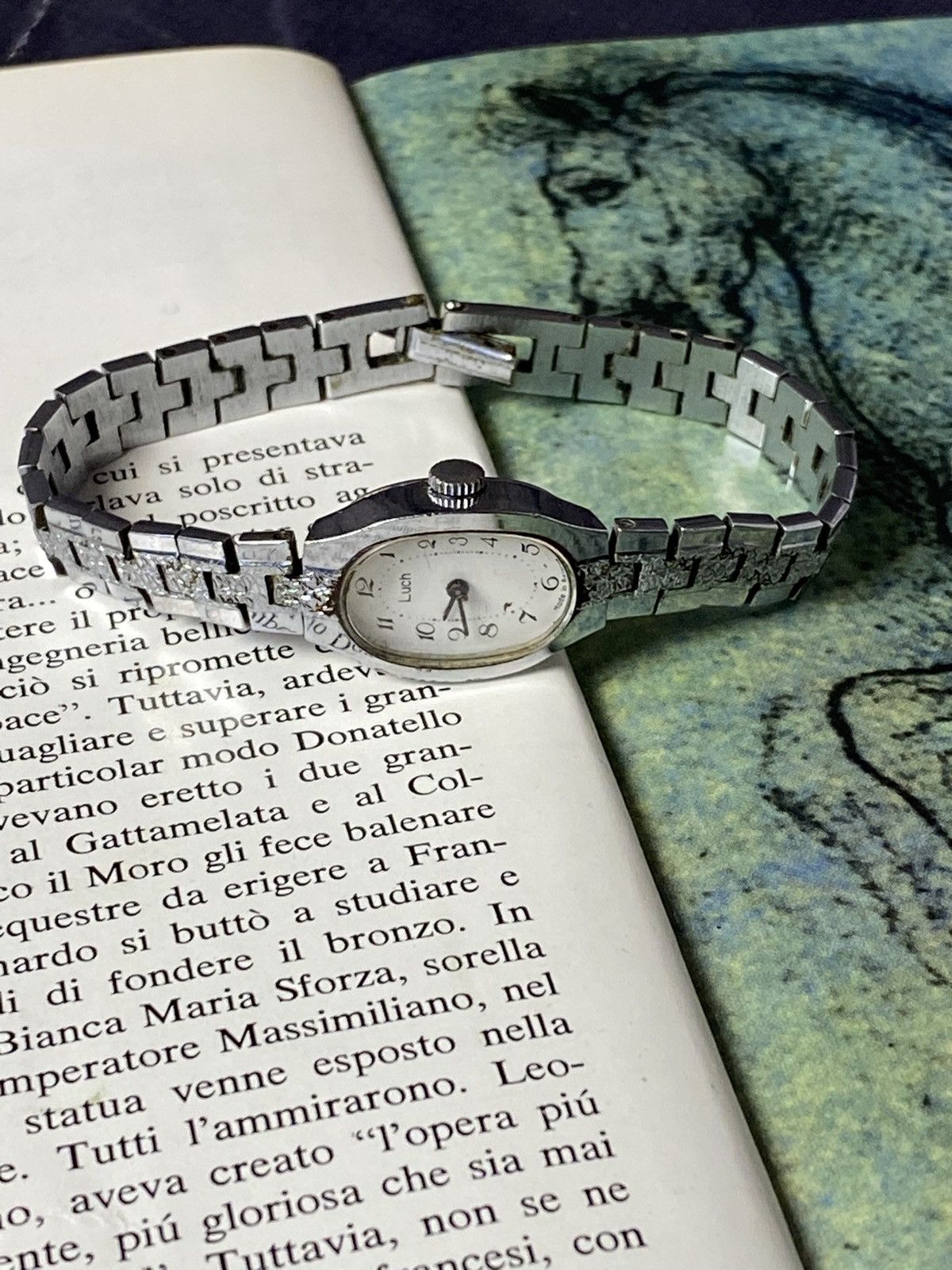 Jewelry Vintage Luch Watch Retro Soviet Mechanical Dainty Rare Size ONE SIZE - 2 Thumbnail