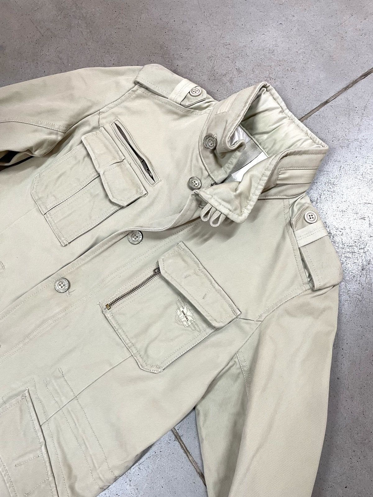 Diesel Rare Design Multipocket Diesel Military Jacket Size US S / EU 44-46 / 1 - 3 Thumbnail
