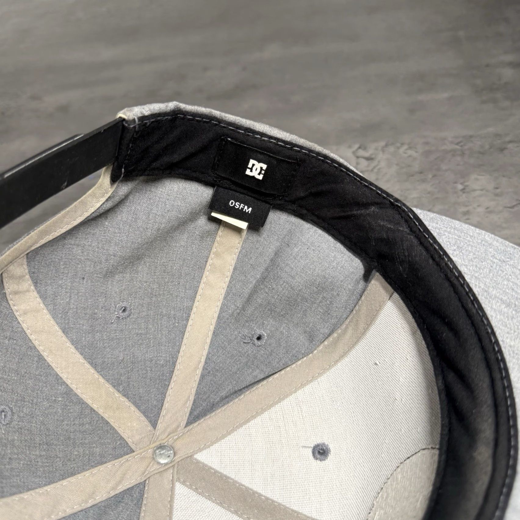 Vintage VINTAGE DC Shoes SnapBack Hat Gray Black Trucker Surf Skate Y2K Yupoong Trucker Cap Men One Size Adjustable Lightweight Baseball Cap Size ONE SIZE - 7 Thumbnail