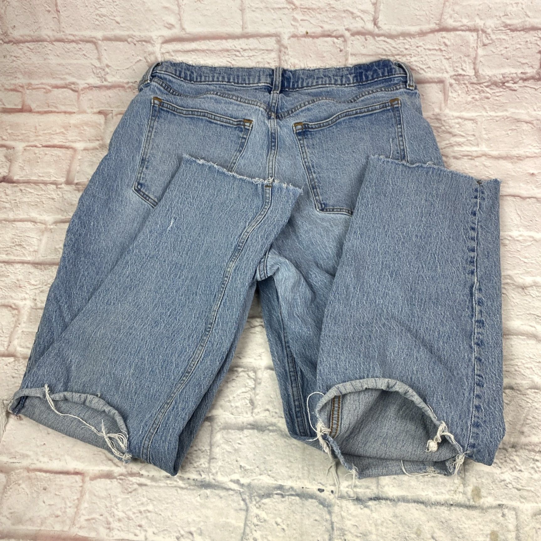 Abercrombie & Fitch VINTAGE Abercrombie & Fitch Jeans 90s Ultra High Rise Straight Womens 34/18R Blue Denim Cotton Blend 5-Pocket Mens Womens Size 24" / US 00 / IT 34 - 2 Thumbnail
