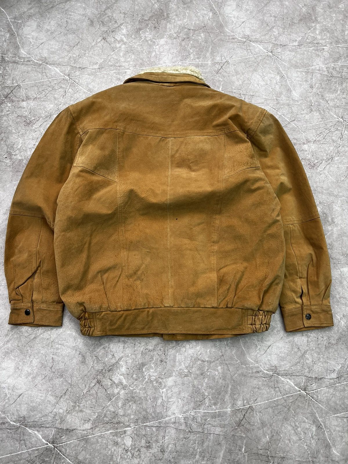 Leather × Vintage Vintage Suede Fringe Cowboy Western Leather Jacket Hype Rare Size US M / EU 48-50 / 2 - 9 Thumbnail