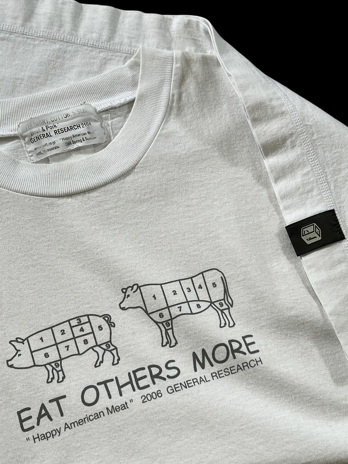 General Research RARE General Research SS2006 ‘Happy American Meat” Tshirt Size US M / EU 48-50 / 2 - 7 Thumbnail