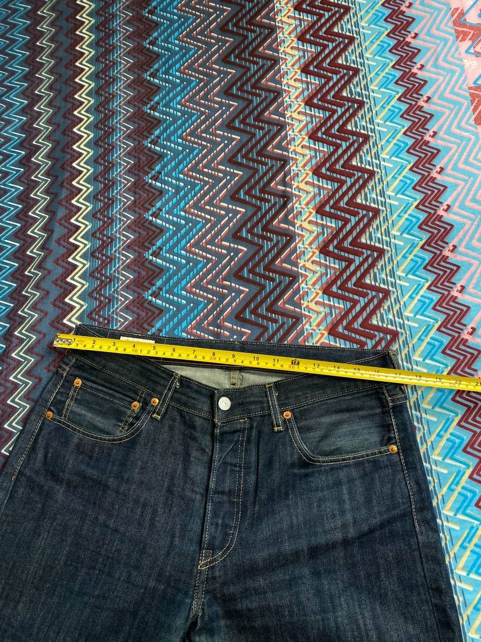Levi's × Vintage Levi's 501 Vintage Light Denim Jeans Y2k Grunge Size US 32 / EU 48 - 13 Thumbnail