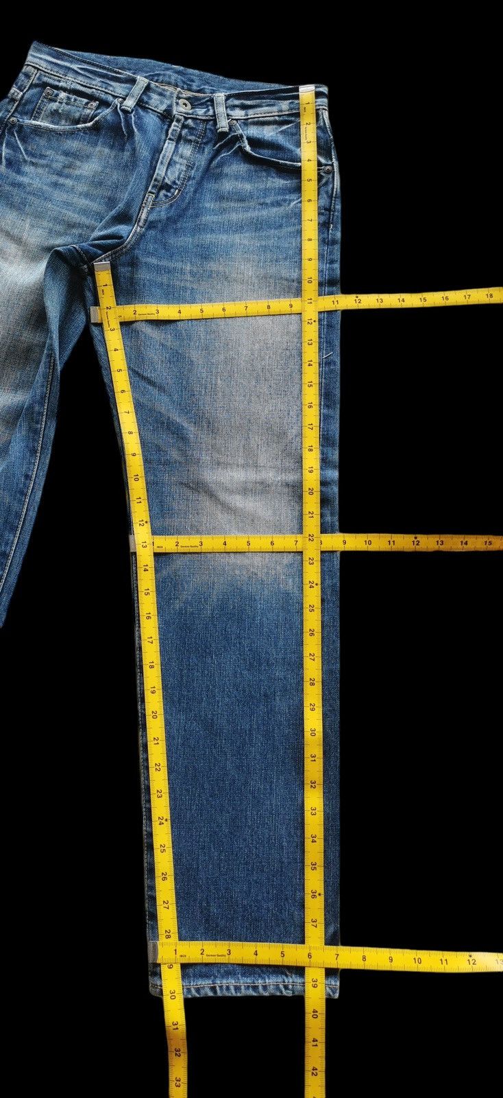 Japanese Brand Journal Standard Selvedge Jeans Size US 29 - 6 Thumbnail