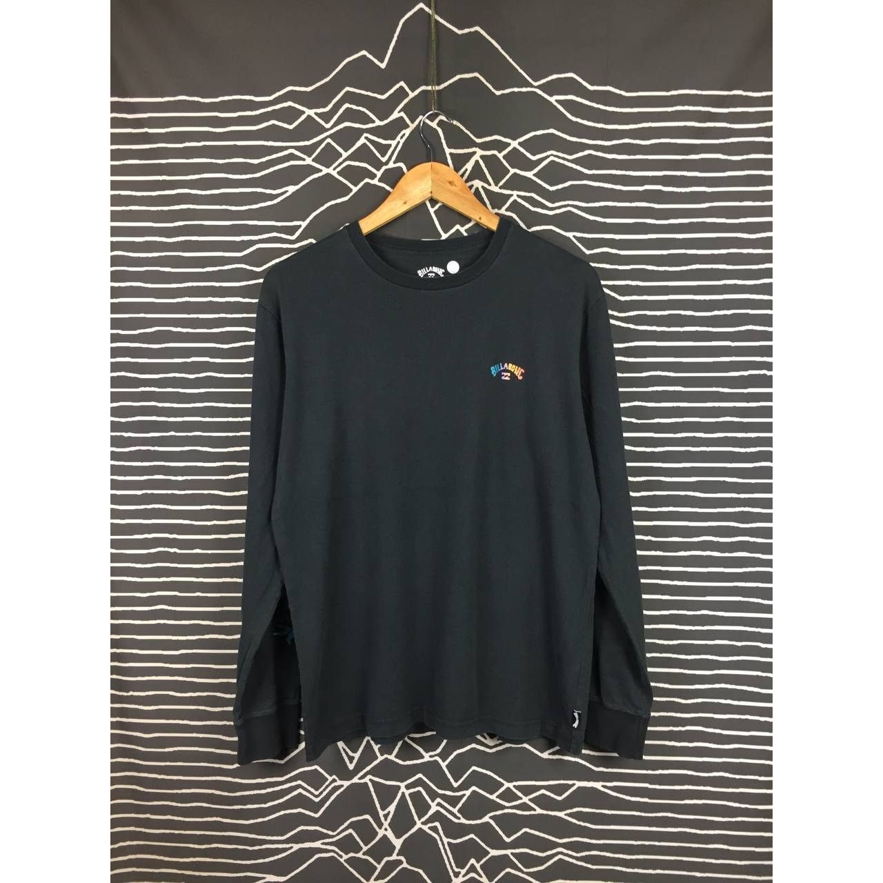Billabong × Vintage Billabong Floral Logo Regular Fit Long Sleeve Tee Size US M / EU 48-50 / 2 - 2 Thumbnail