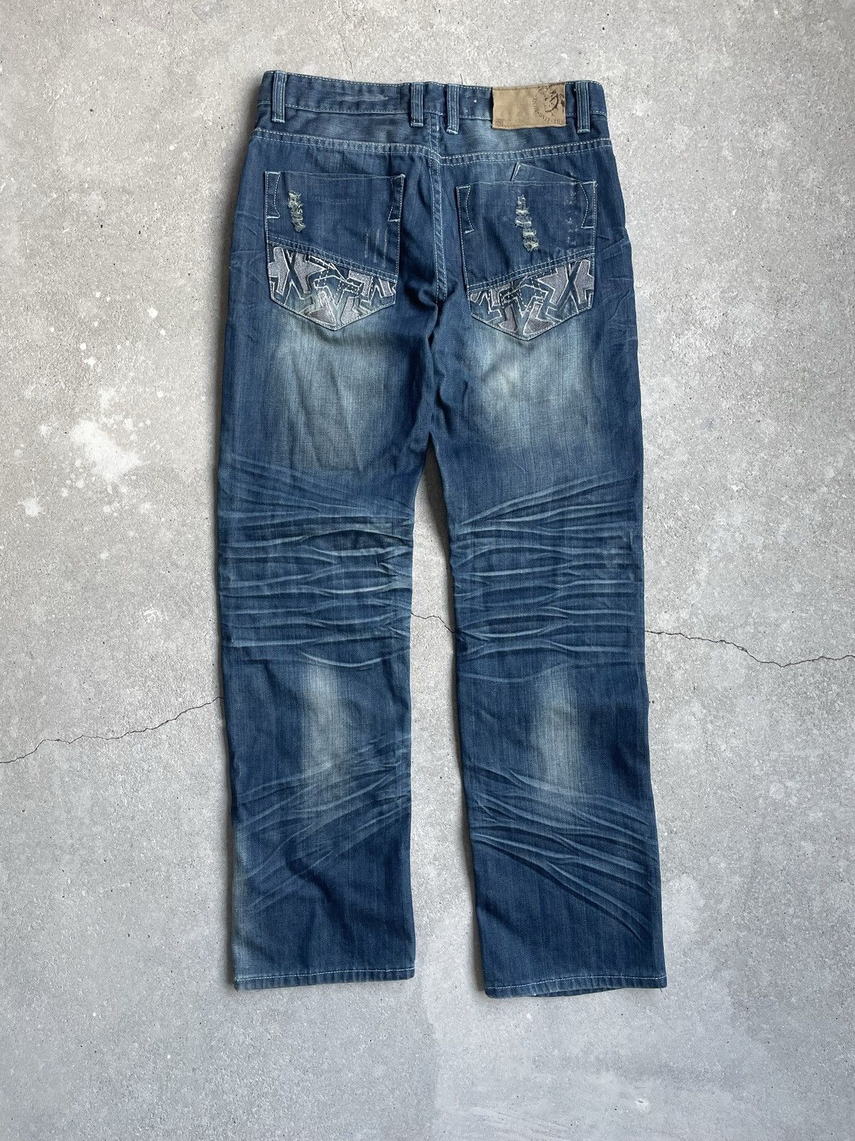 Diesel × Vintage Vintage Diesel distressed jeans buggy Size US 33 - 4 Thumbnail