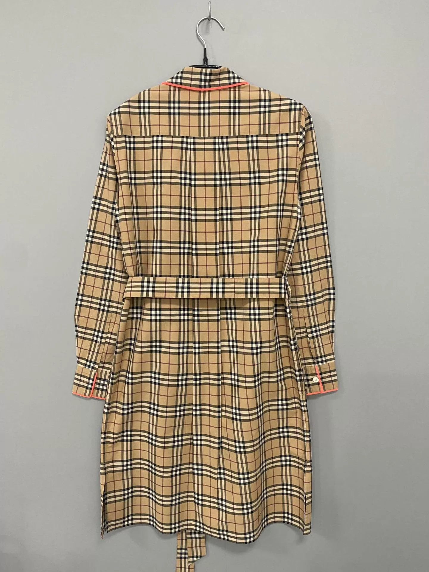 Burberry Burberry Classic Check Belted Dress UK2 Size XXS / US 00 / IT 34 - 3 Thumbnail